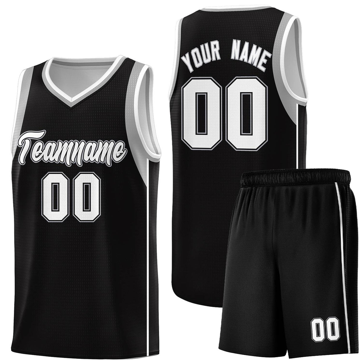 Custom Neon Green Navy-White Side Two-Tone Classic Sports Uniform Basketball Jersey |KXKSHOP