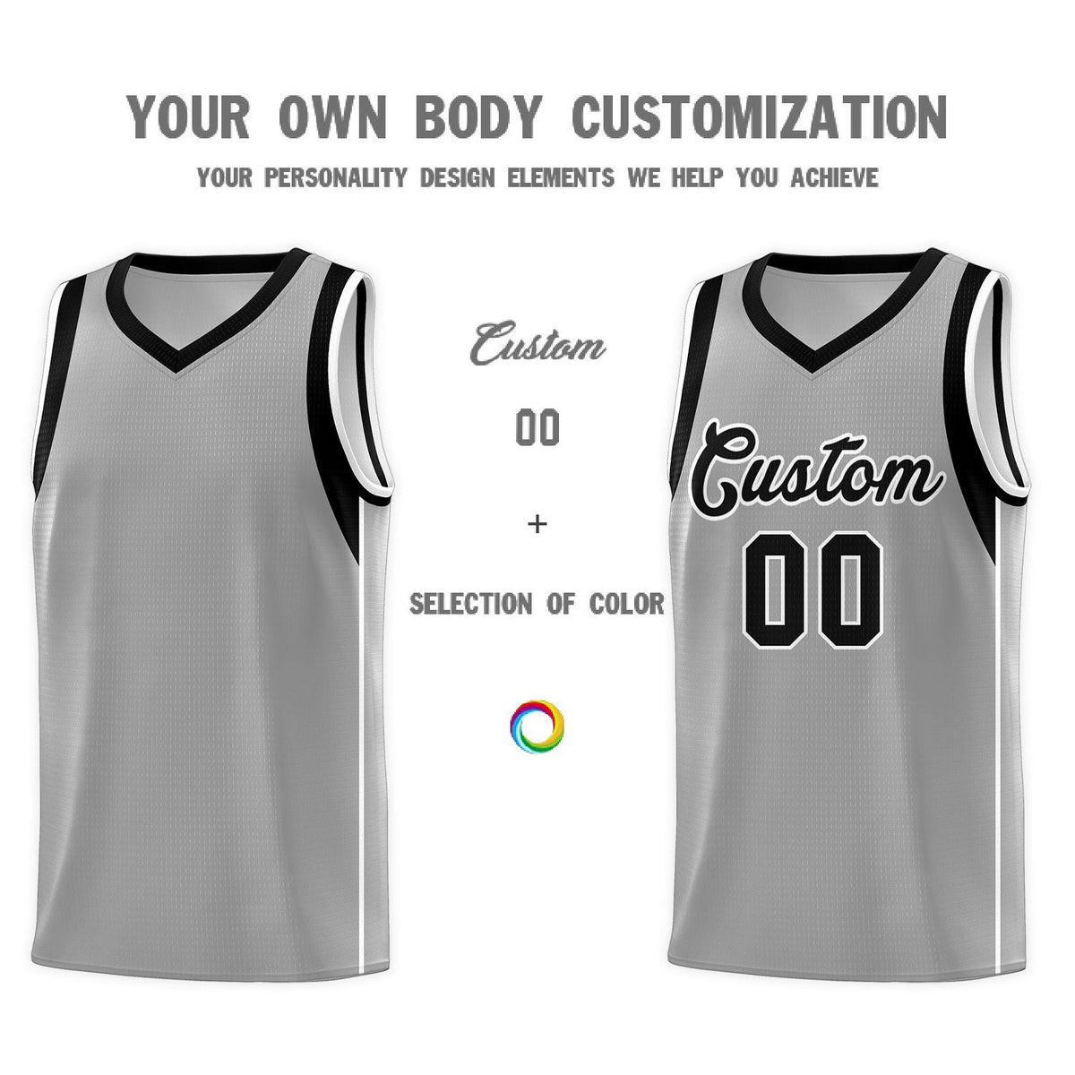 Custom Neon Green Navy-White Side Two-Tone Classic Sports Uniform Basketball Jersey |KXKSHOP
