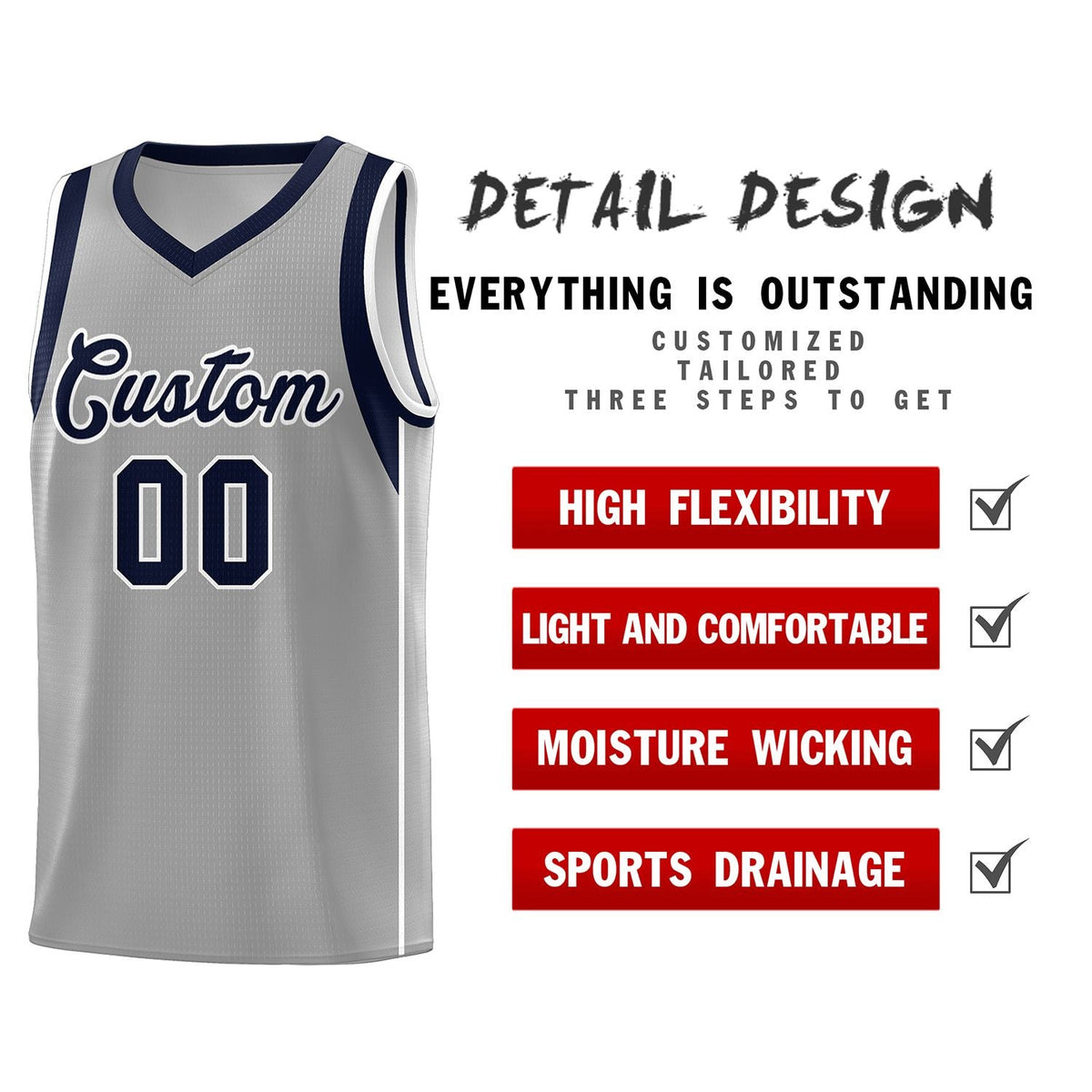 Custom Neon Green Navy-White Side Two-Tone Classic Sports Uniform Basketball Jersey |KXKSHOP