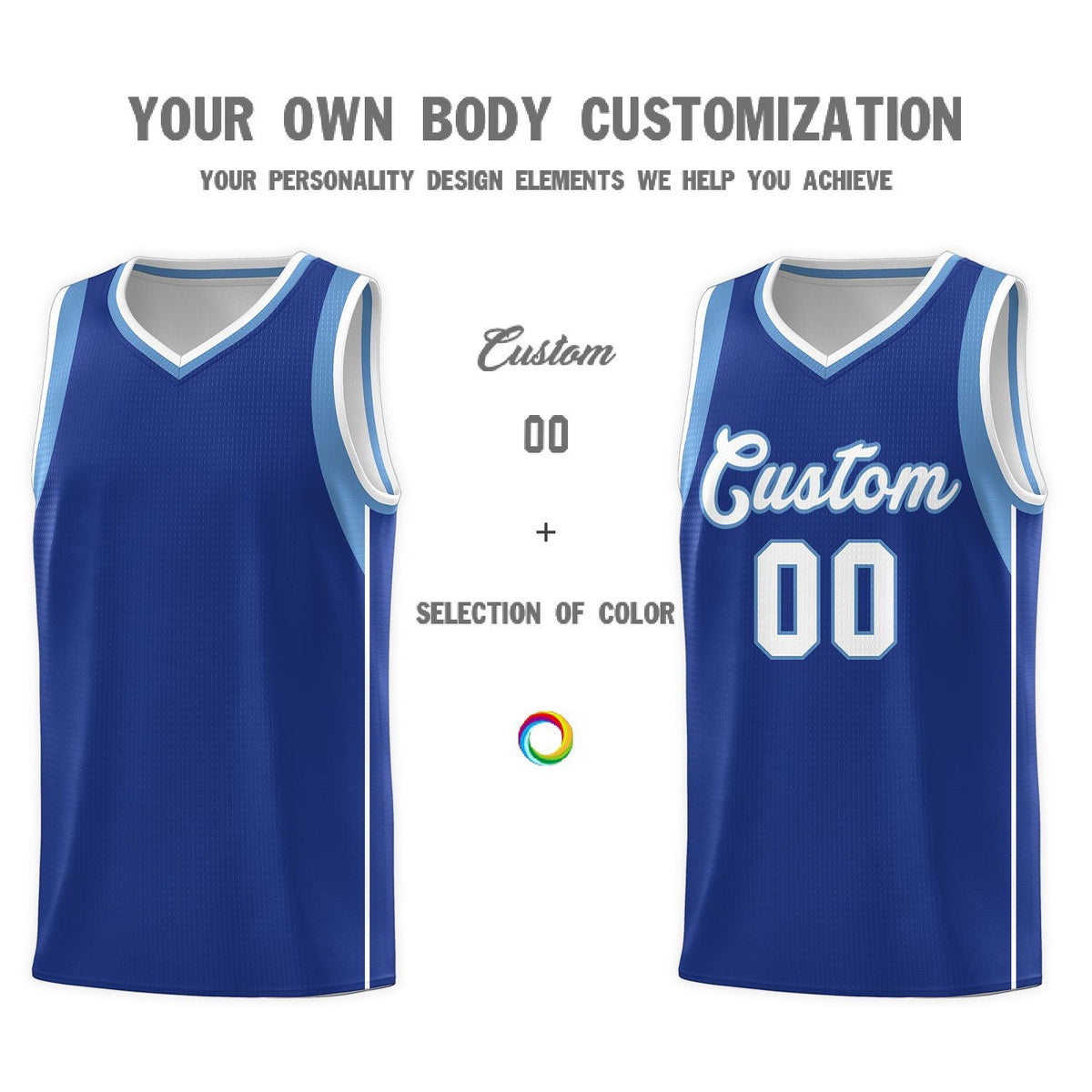 Custom Neon Green Navy-White Side Two-Tone Classic Sports Uniform Basketball Jersey |KXKSHOP