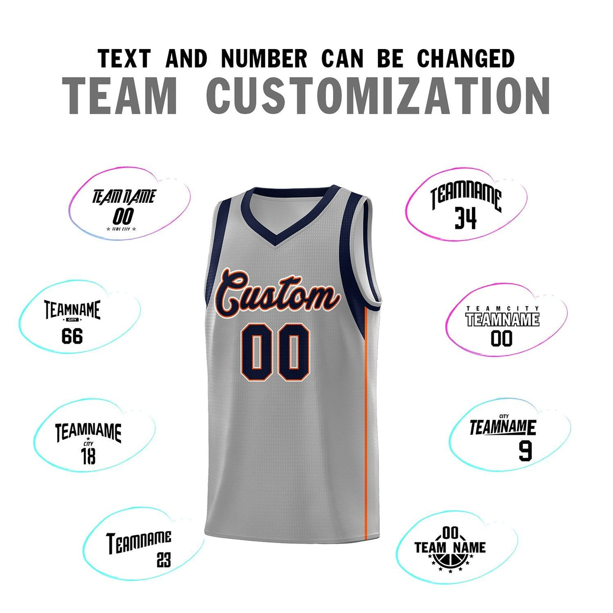 Custom Neon Green Navy-White Side Two-Tone Classic Sports Uniform Basketball Jersey |KXKSHOP