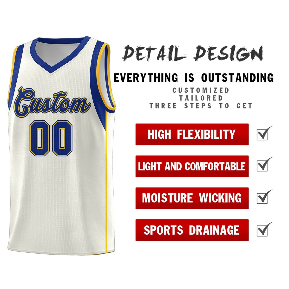 Custom Neon Green Navy-White Side Two-Tone Classic Sports Uniform Basketball Jersey |KXKSHOP
