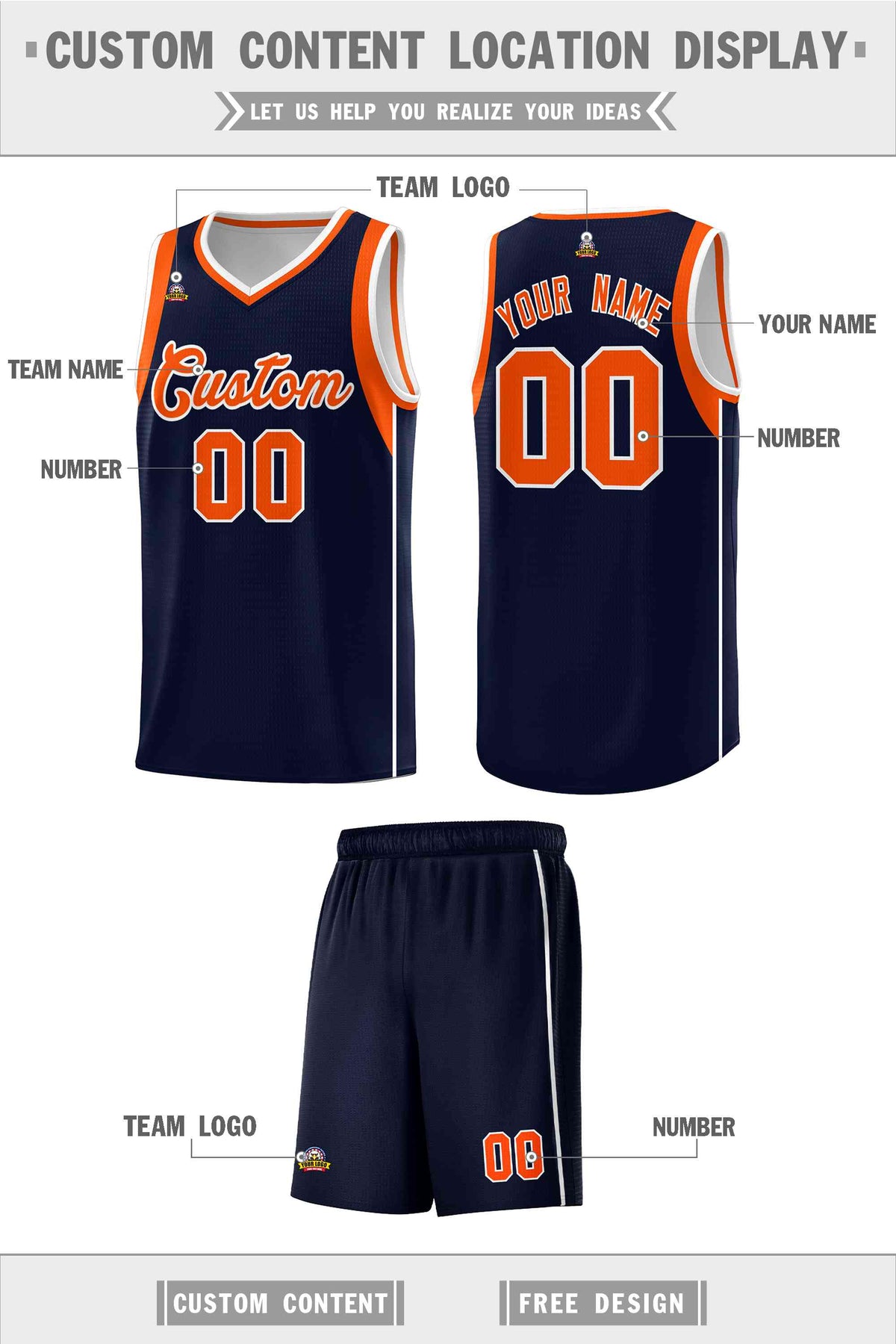 Custom Neon Green Navy-White Side Two-Tone Classic Sports Uniform Basketball Jersey |KXKSHOP