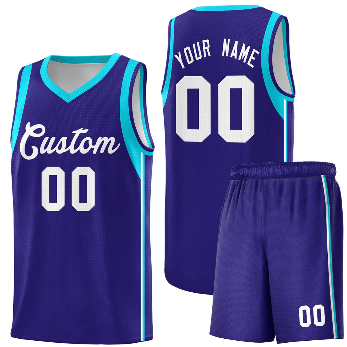 Custom Purple White Sleeve Color Blocking Classic Kits Sports Uniform Basketball Jersey |KXKSHOP