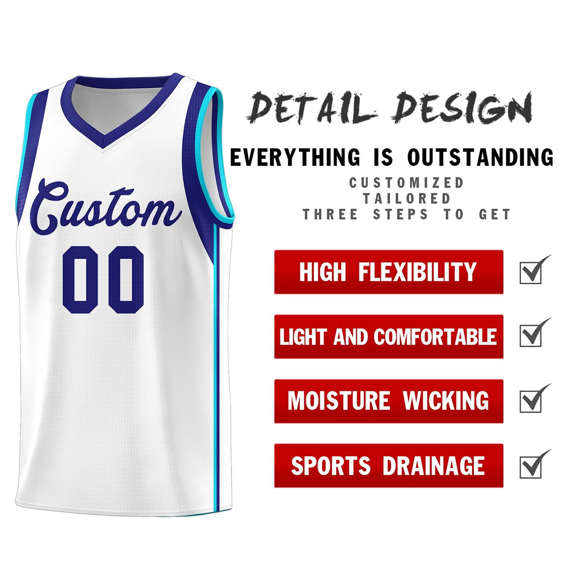 Custom Neon Green Navy-White Side Two-Tone Classic Sports Uniform Basketball Jersey |KXKSHOP