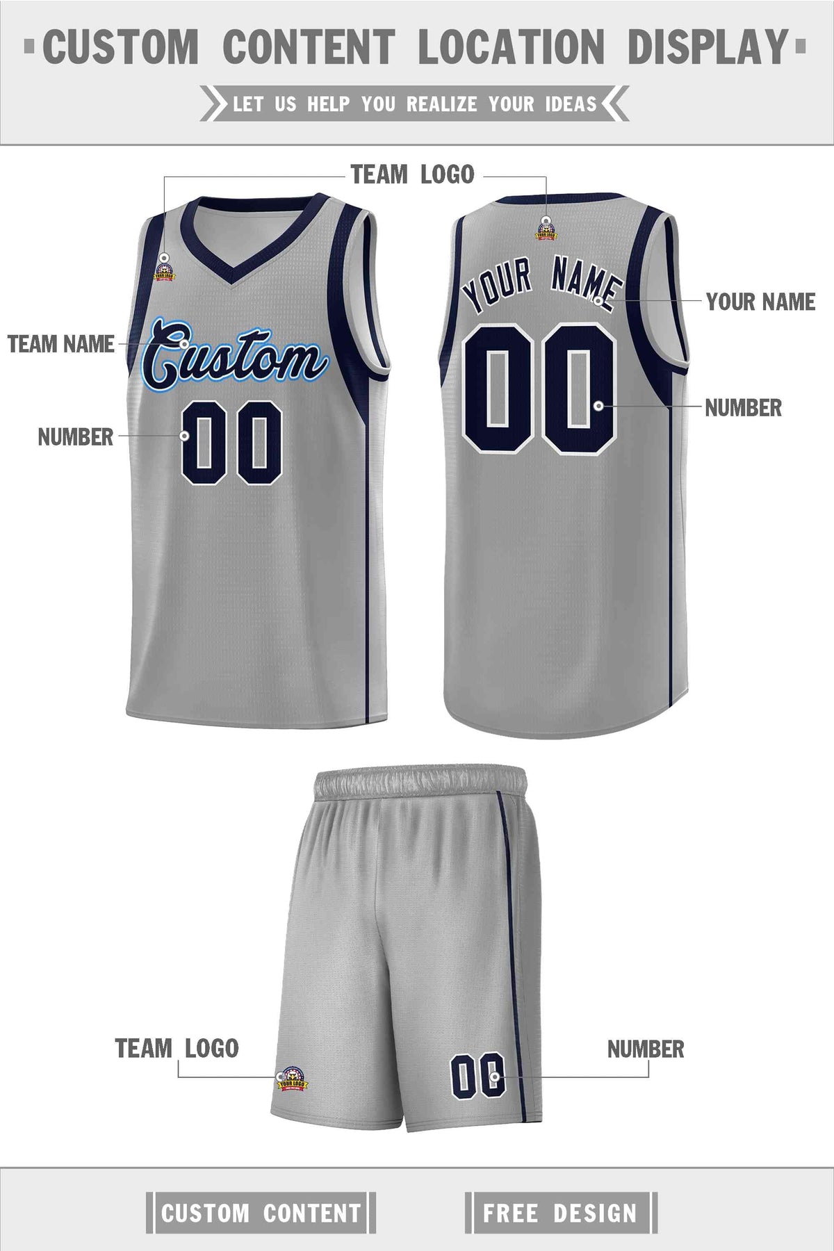 Custom Neon Green Navy-White Side Two-Tone Classic Sports Uniform Basketball Jersey |KXKSHOP