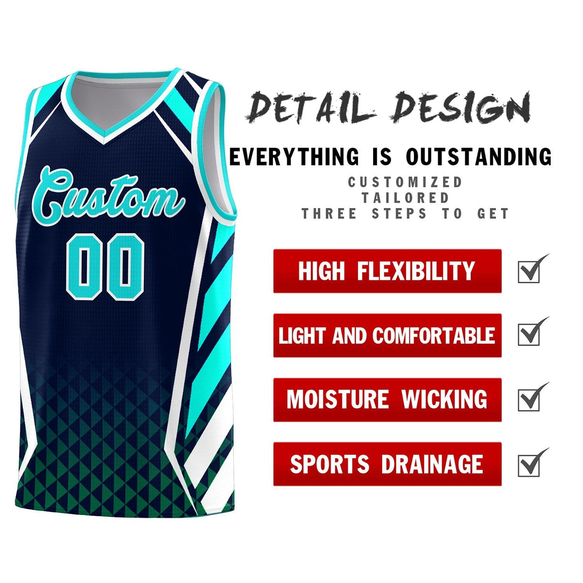 Custom Neon Green Navy-White Side Two-Tone Classic Sports Uniform Basketball Jersey |KXKSHOP