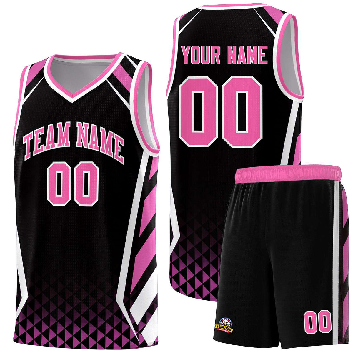 Custom Neon Green Navy-White Side Two-Tone Classic Sports Uniform Basketball Jersey |KXKSHOP