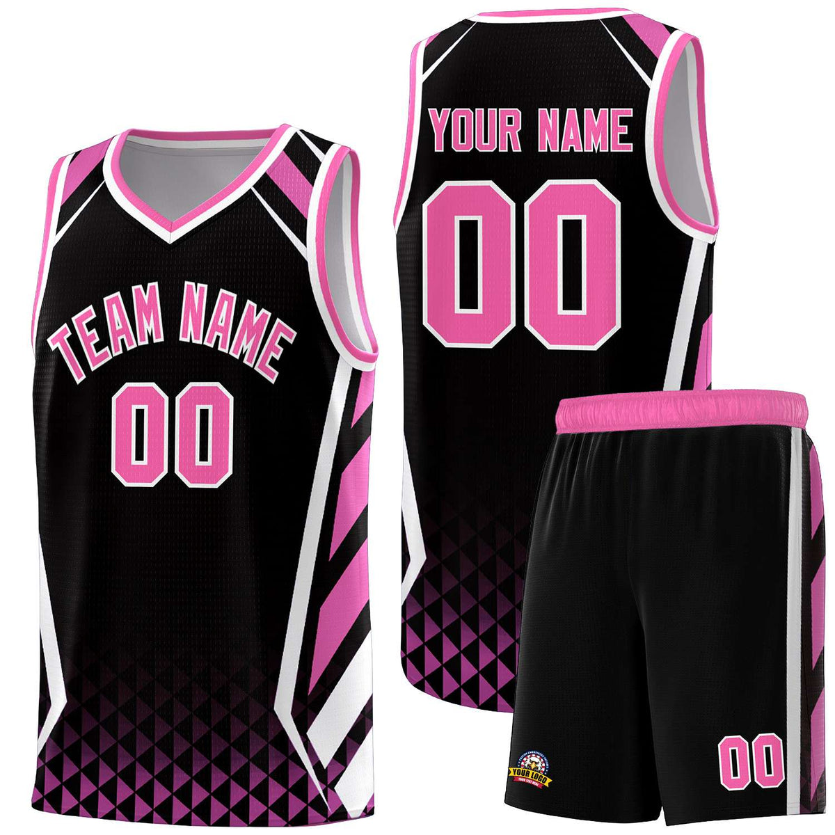 Custom Neon Green Navy-White Side Two-Tone Classic Sports Uniform Basketball Jersey |KXKSHOP