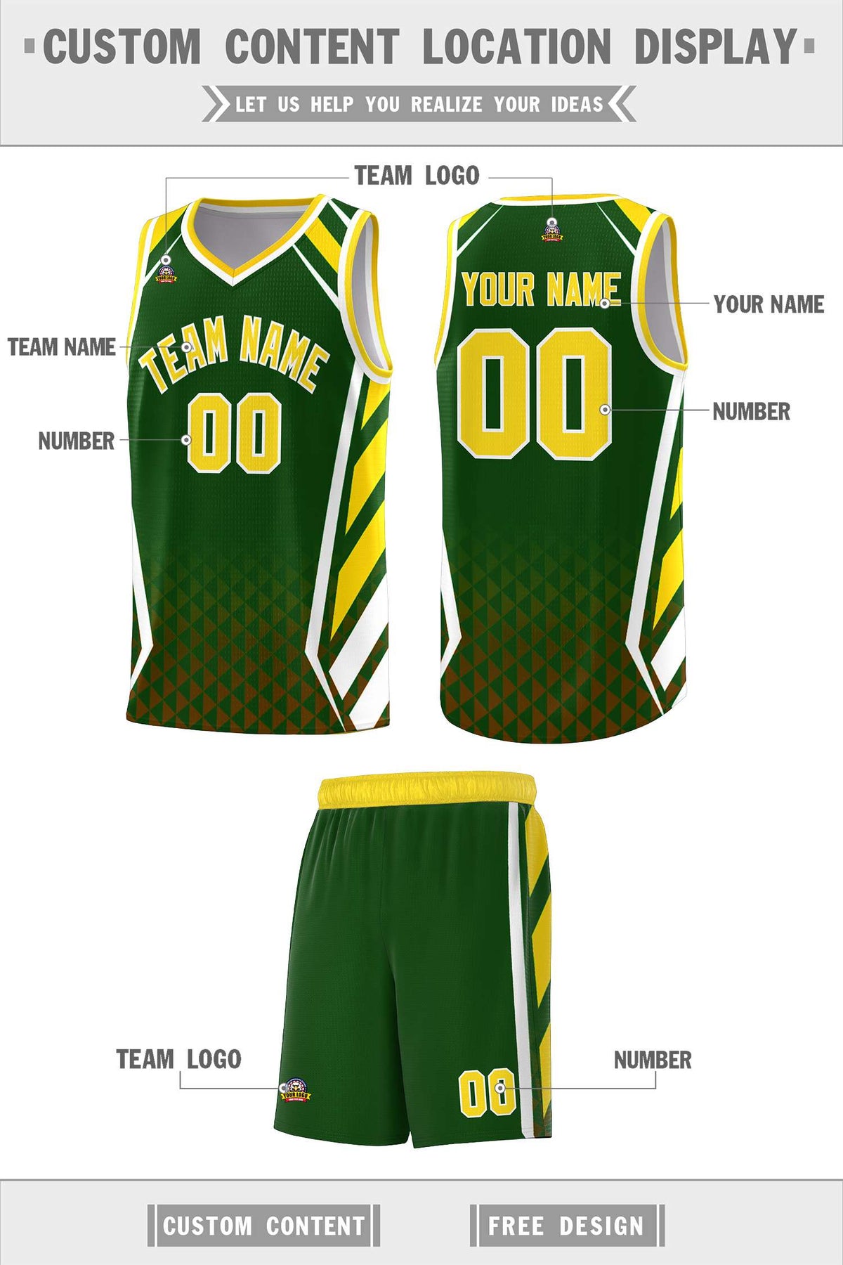 Custom Neon Green Navy-White Side Two-Tone Classic Sports Uniform Basketball Jersey |KXKSHOP