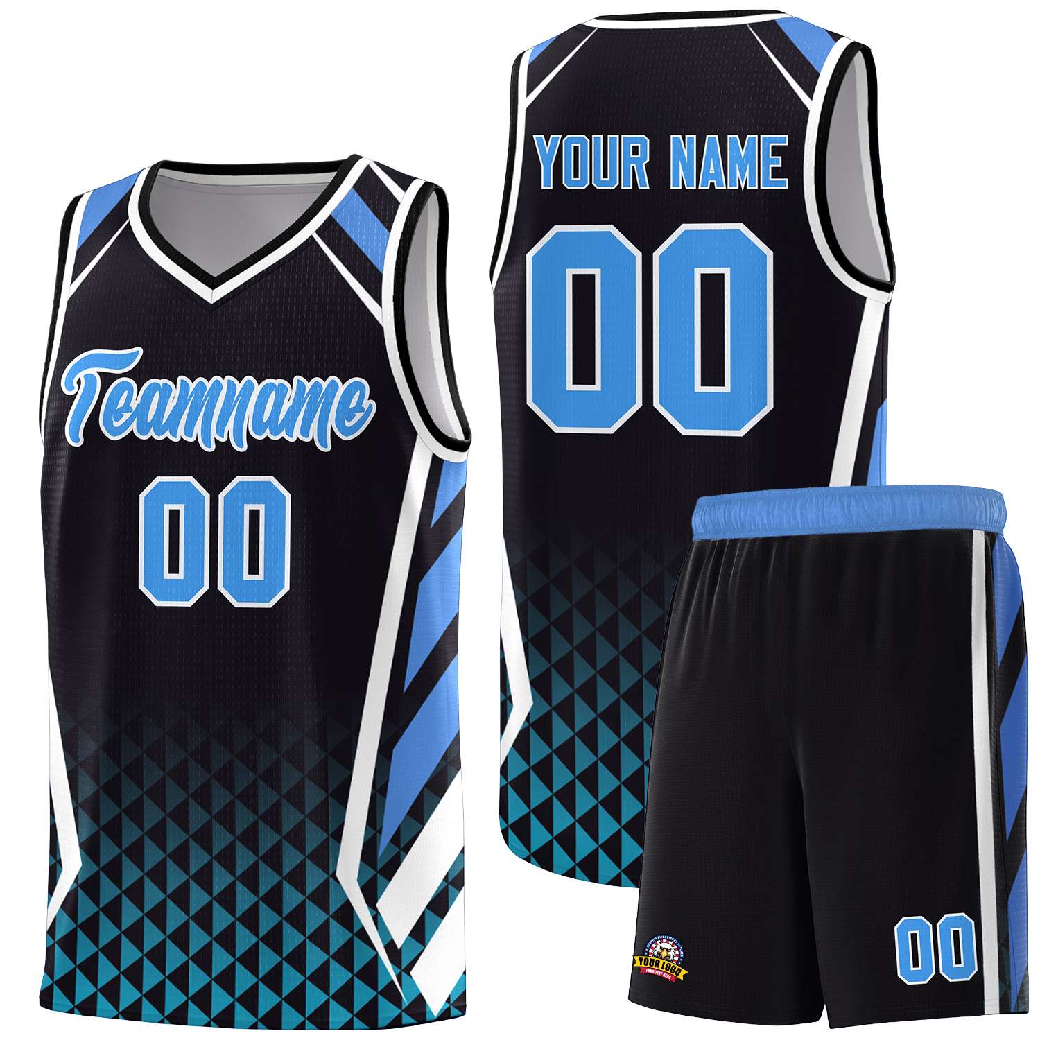 Custom Neon Green Navy-White Side Two-Tone Classic Sports Uniform Basketball Jersey |KXKSHOP