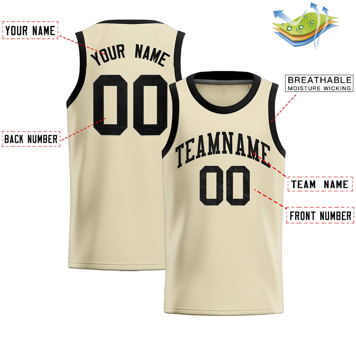 Custom Cream Sequined Tops Athletic Basketball Jersey|KXKSHOP