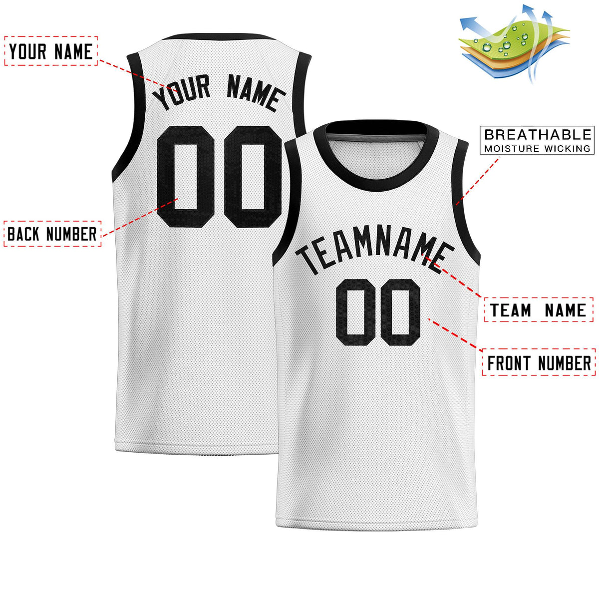 Custom White Sequined Tops Athletic Basketball Jersey|KXKSHOP