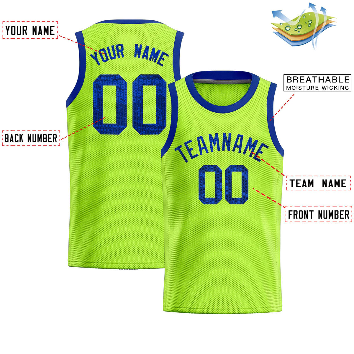 Custom Kelly Green Sequined Tops Athletic Basketball Jersey|KXKSHOP