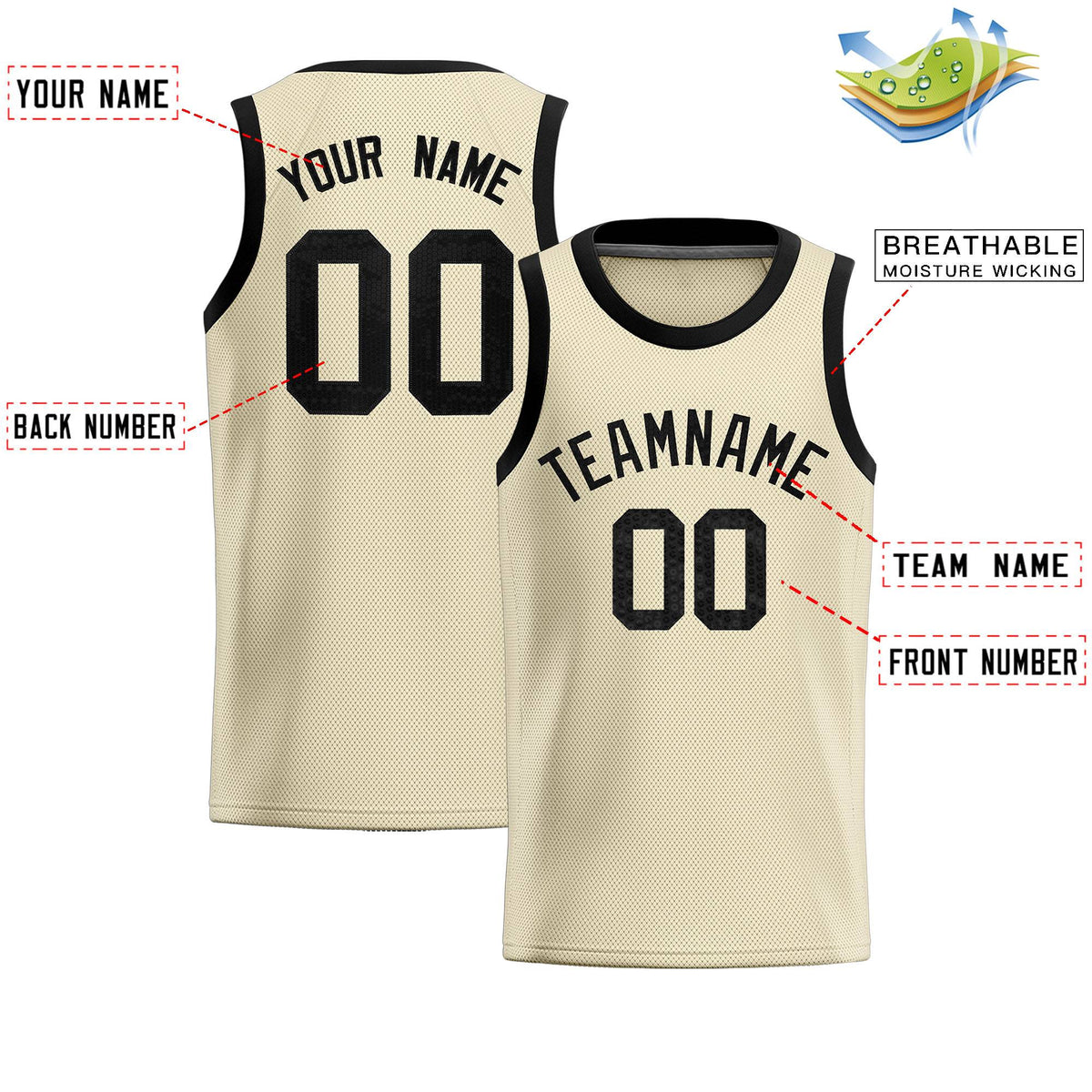 Custom Cream Sequined Tops Athletic Basketball Jersey|KXKSHOP