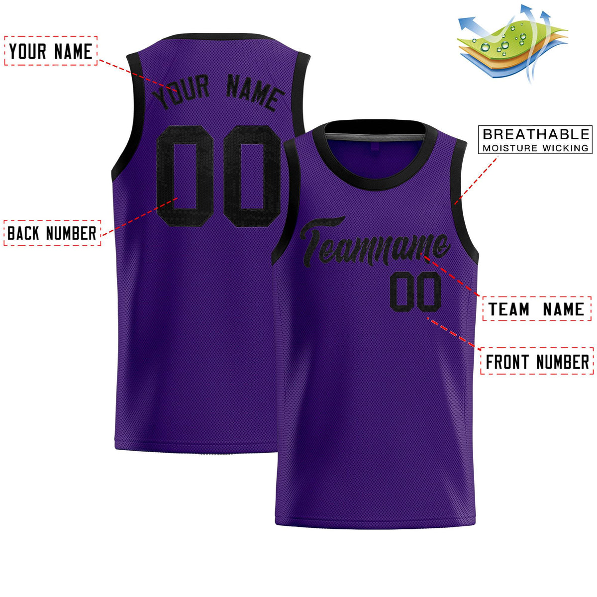 Custom Purple Sequined Tops Athletic Basketball Jersey|KXKSHOP