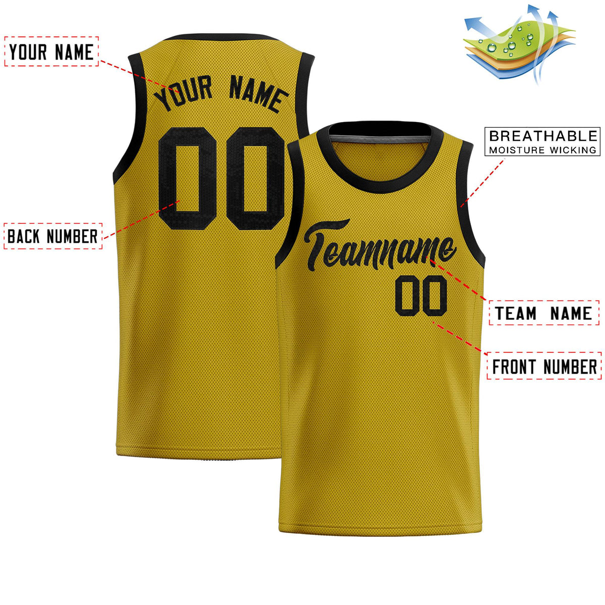 Custom Old Gold Sequined Tops Athletic Basketball Jersey|KXKSHOP