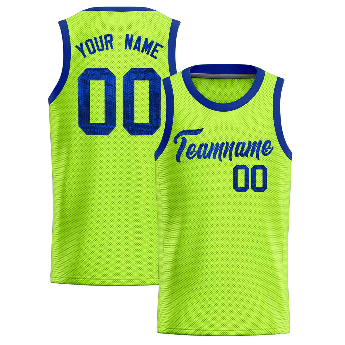 Custom Kelly Green Sequined Tops Athletic Basketball Jersey|KXKSHOP