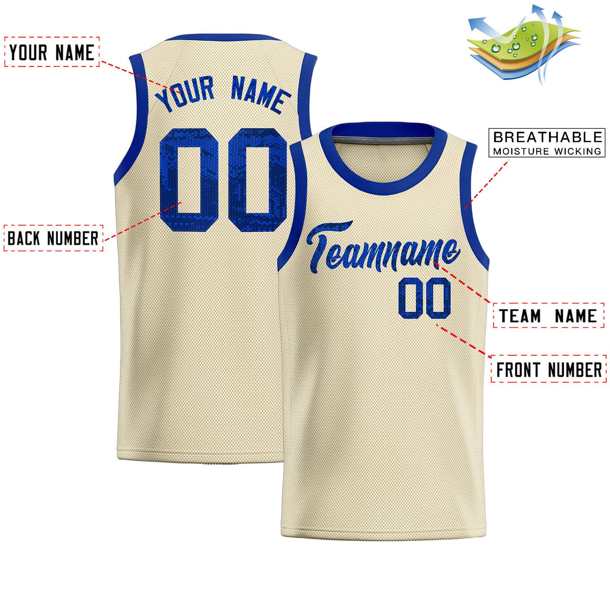 Custom Cream Sequined Tops Athletic Basketball Jersey|KXKSHOP