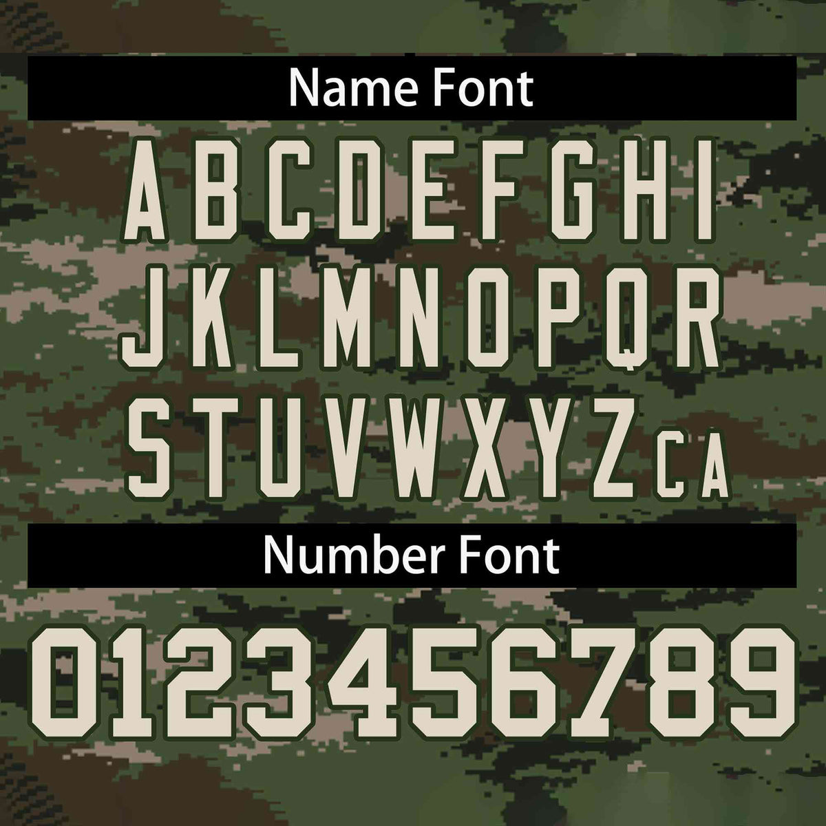 Custom Camo Green Authentic Baseball Jersey