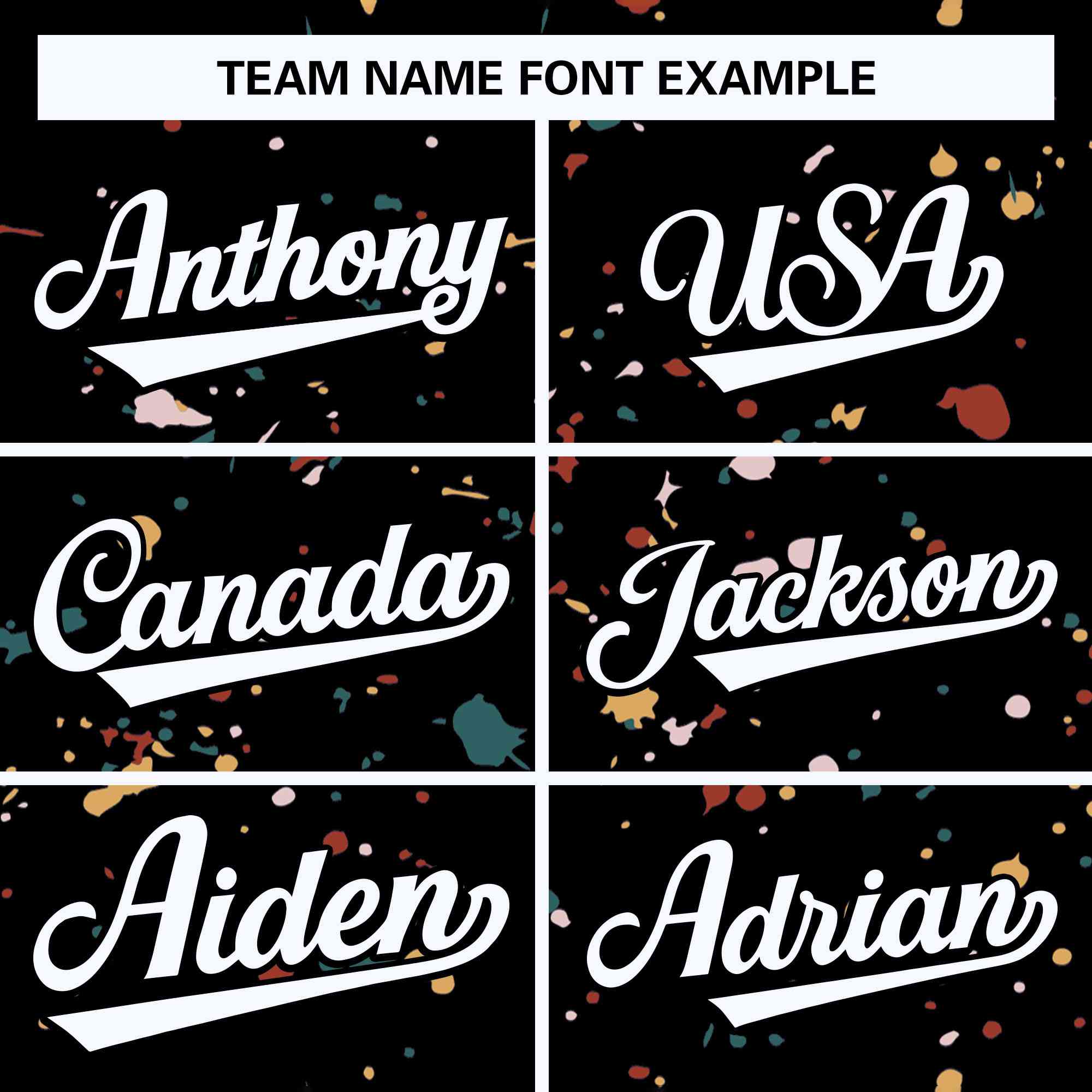 Custom Black White Splash Graffiti Pattern Authentic Baseball Jersey