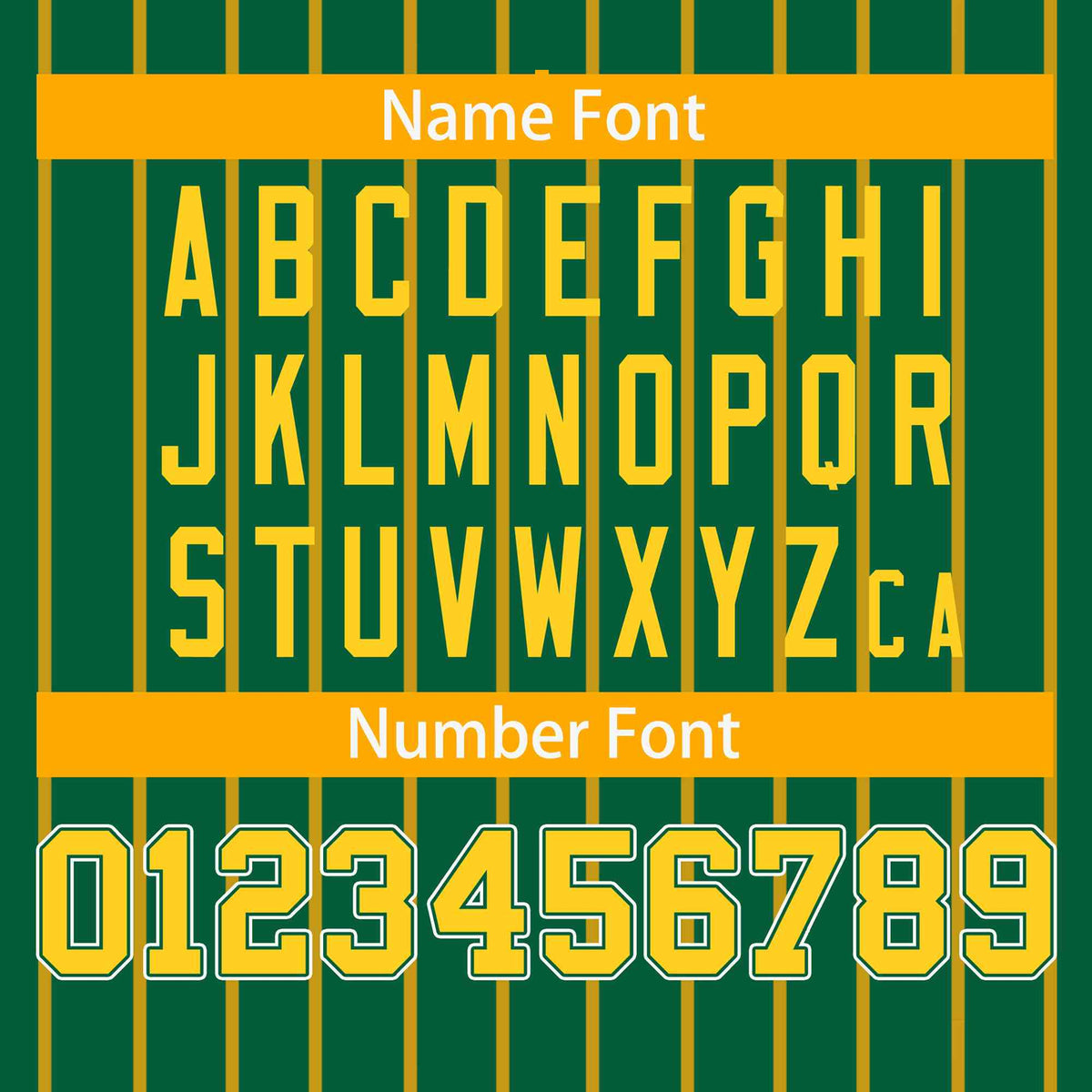 Custom Kelly Green Yellow Stripe Fashion Design Full Button Authentic Baseball Jersey