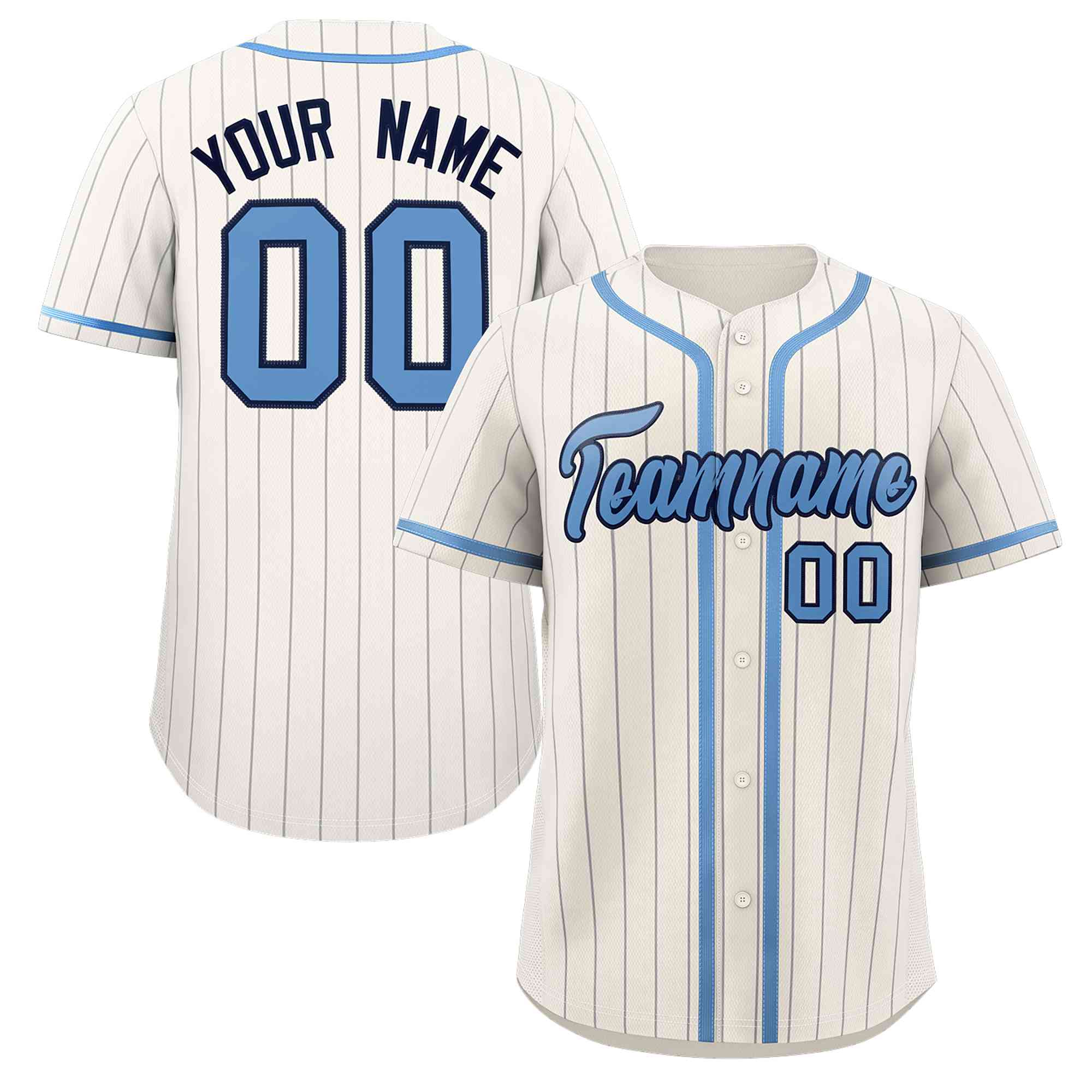 Custom Blue Ice Cream Cone Graffiti Pattern Fashion Authentic Baseball Jersey From Evan Neufang|KXKSHOP