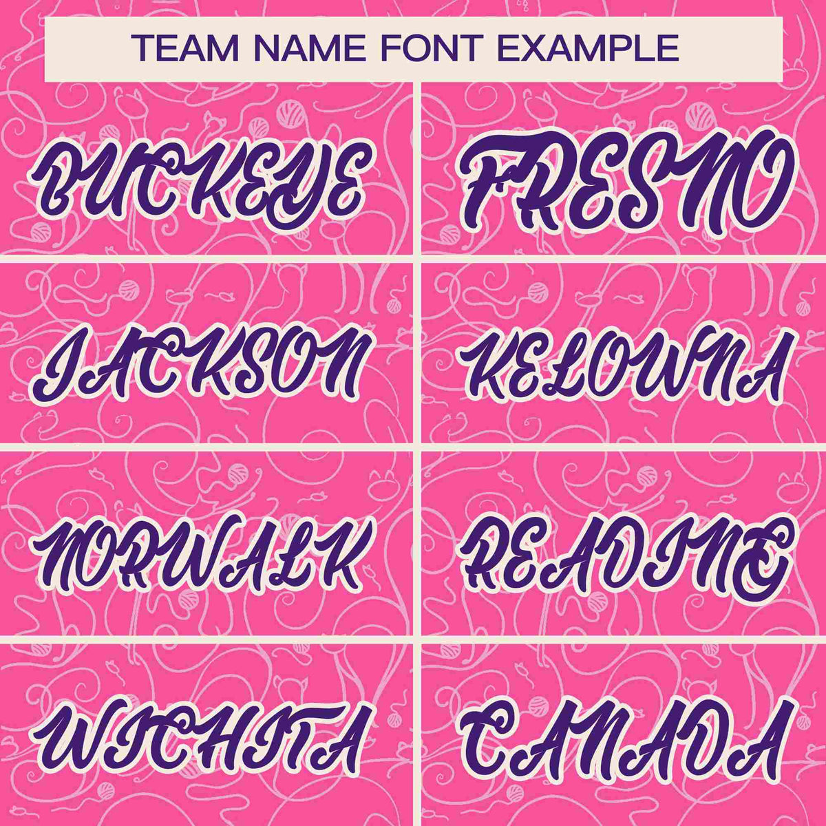 Custom Pink White Line Art Graffiti Pattern Design Authentic Baseball Jersey