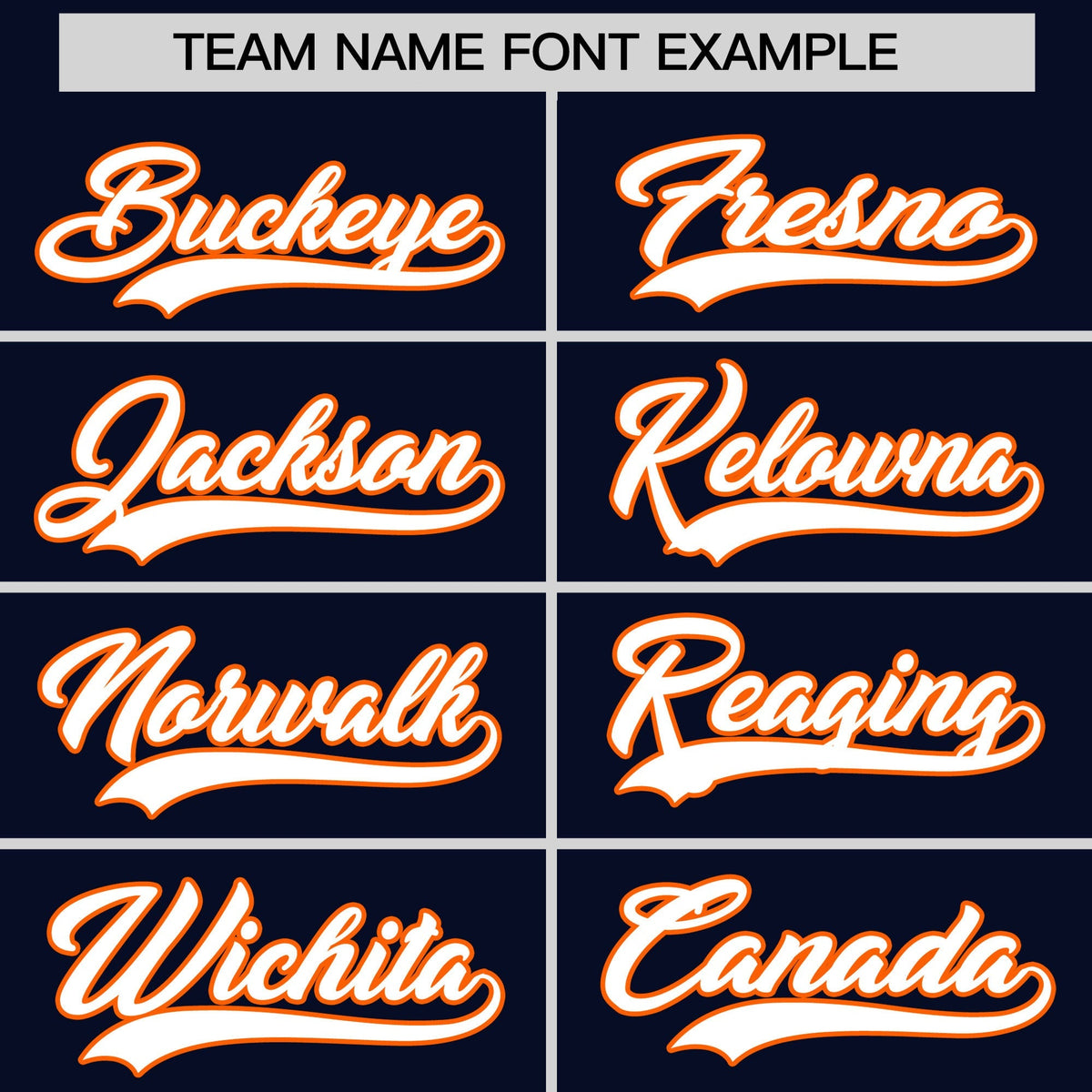 Custom Hockey Hoodie Jersey Navy Orange Raglan Sleeves Lace-Up Neck Personal Name &amp; Number &amp; Logo