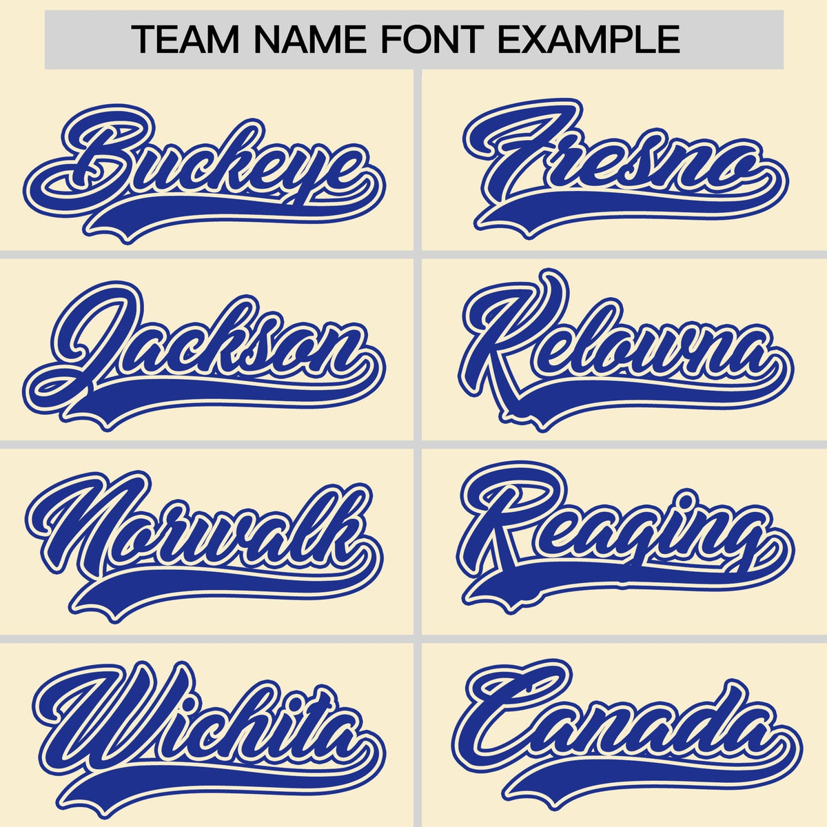 Custom Hockey Hoodie Jersey Cream Royal Blue Raglan Sleeves Lace-Up Neck Personal Name &amp; Number &amp; Logo
