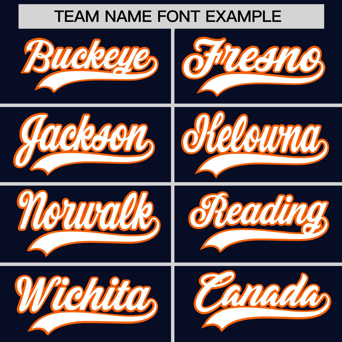 Custom Hockey Hoodie Jersey Navy Orange Raglan Sleeves Lace-Up Neck Personal Name &amp; Number &amp; Logo