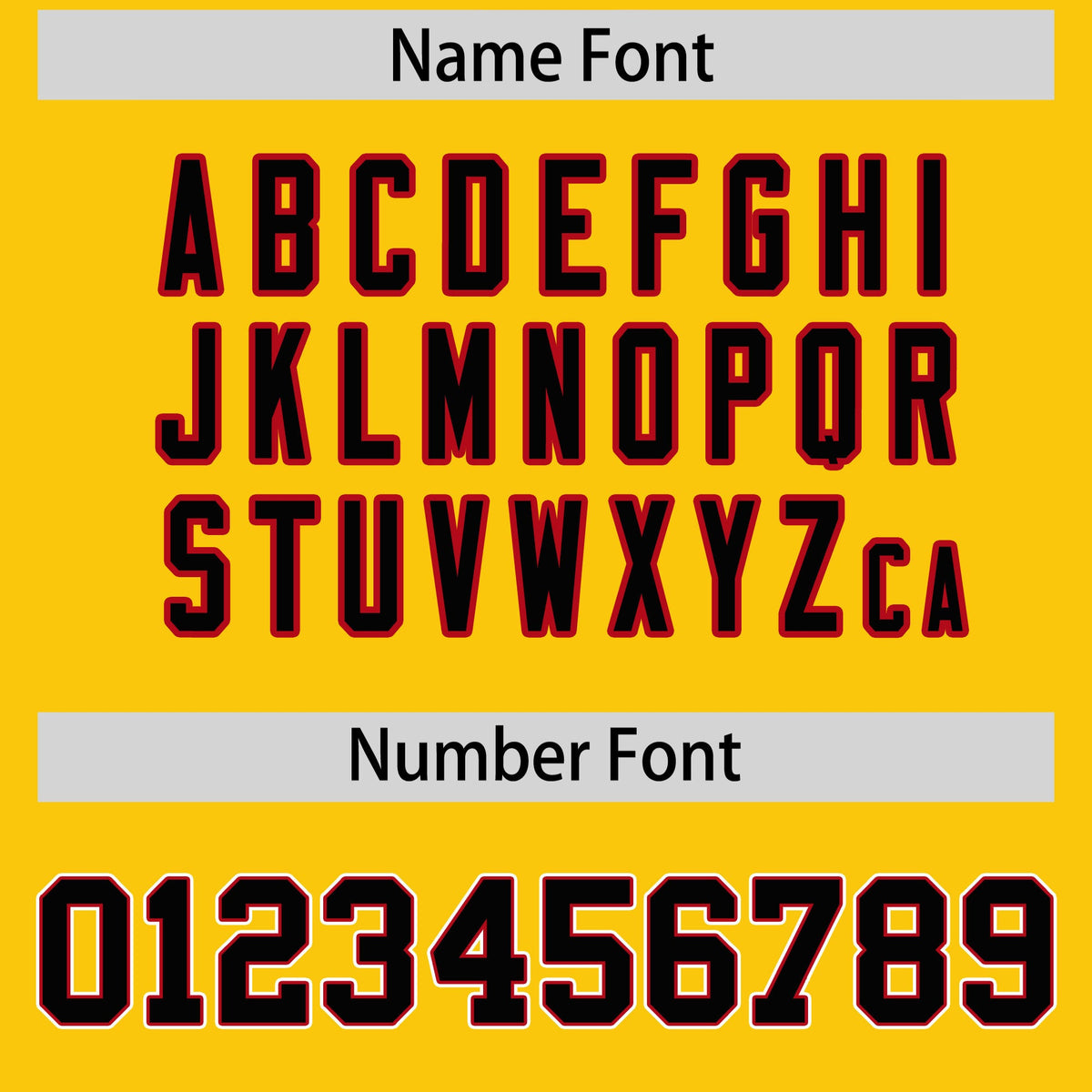 Custom Hockey Hoodie Jersey Gold Red Raglan Sleeves Lace-Up Neck Personal Name &amp; Number &amp; Logo