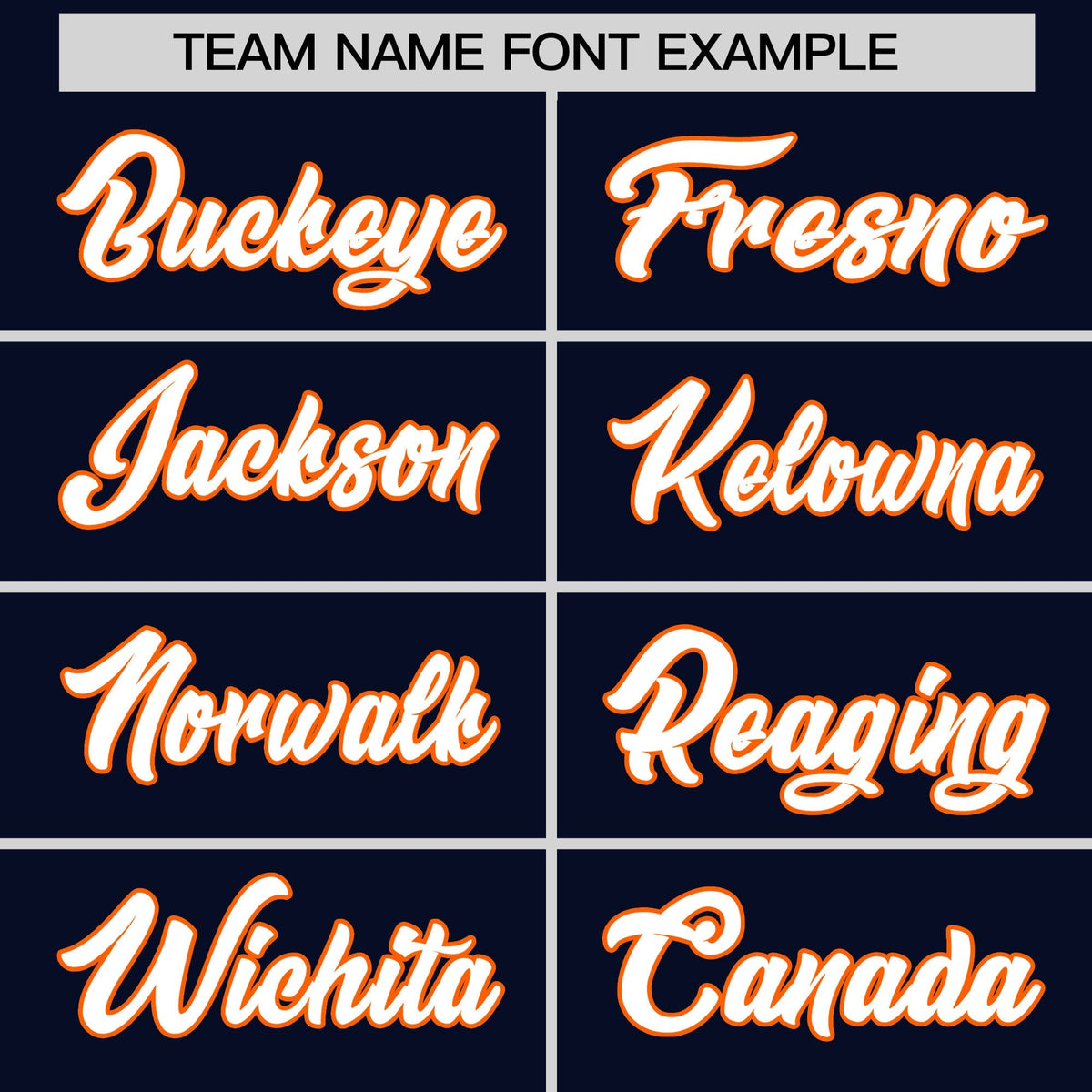 Custom Hockey Hoodie Jersey Navy Orange Raglan Sleeves Lace-Up Neck Personal Name &amp; Number &amp; Logo