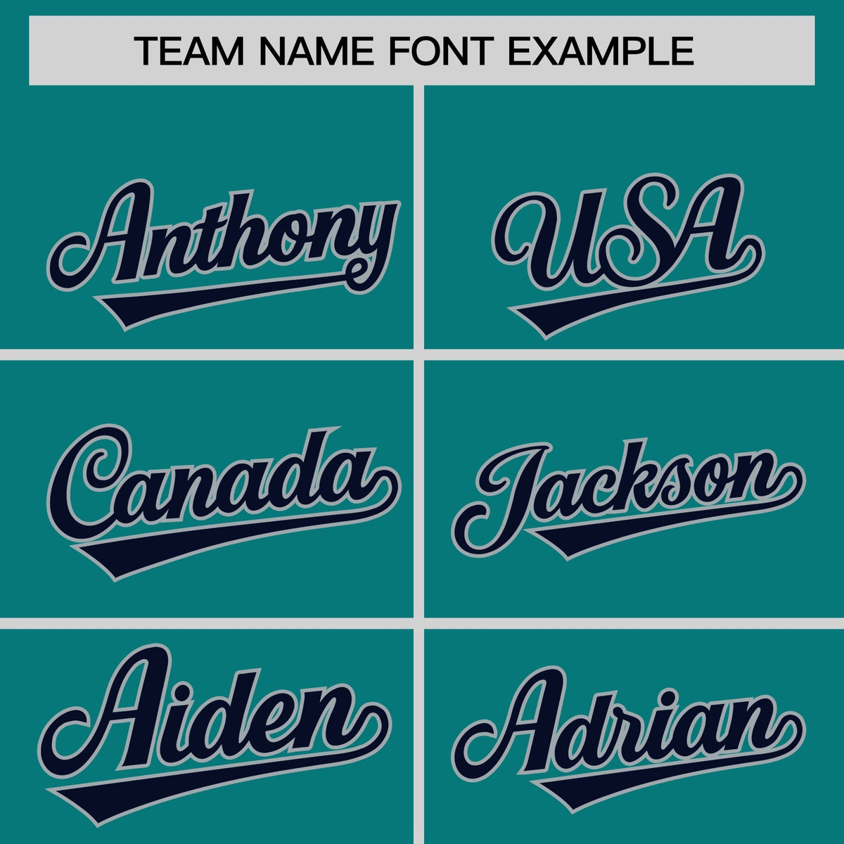 Custom Hockey Hoodie Jersey Teal Navy Classic Style Add Name,Number&amp;Logo