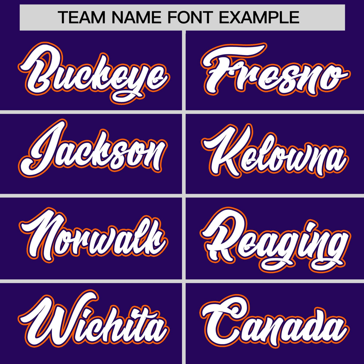 Custom Hockey Hoodie Jersey Purple Orange Classic Style Add Name,Number&amp;Logo