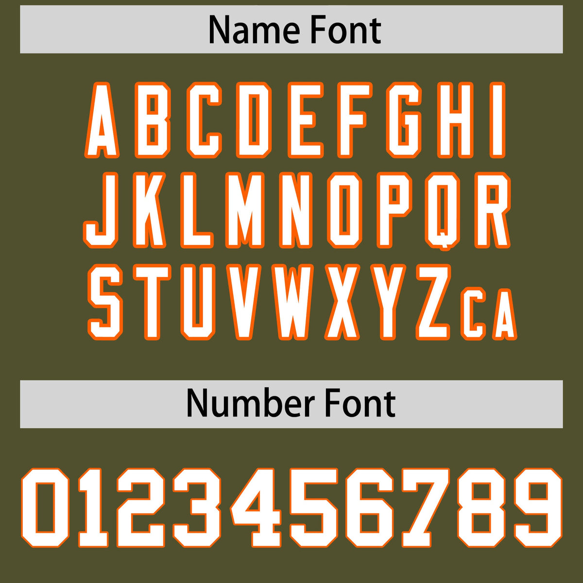 Custom Hockey Hoodie Jersey Olive Orange Classic Style for Men&amp;Youth