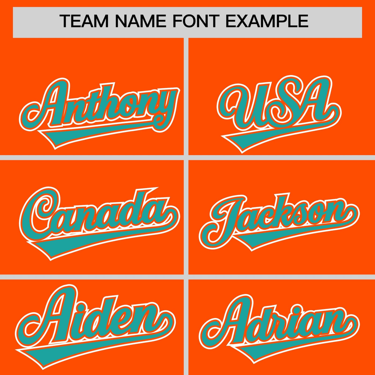 Custom Orange Aqua White Star Series Personalization Lace-Up Neck Hockey Jersey| KXKSHOP