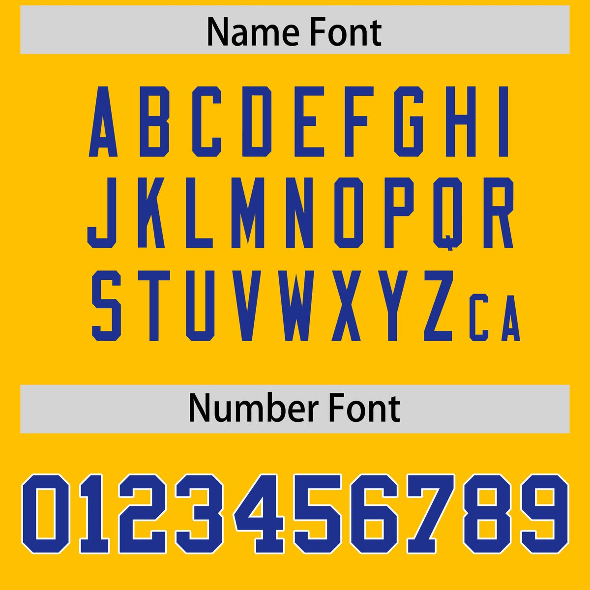 Custom Gold Royal Blue White Star Series Personalization Lace-Up Neck Hockey Jersey| KXKSHOP