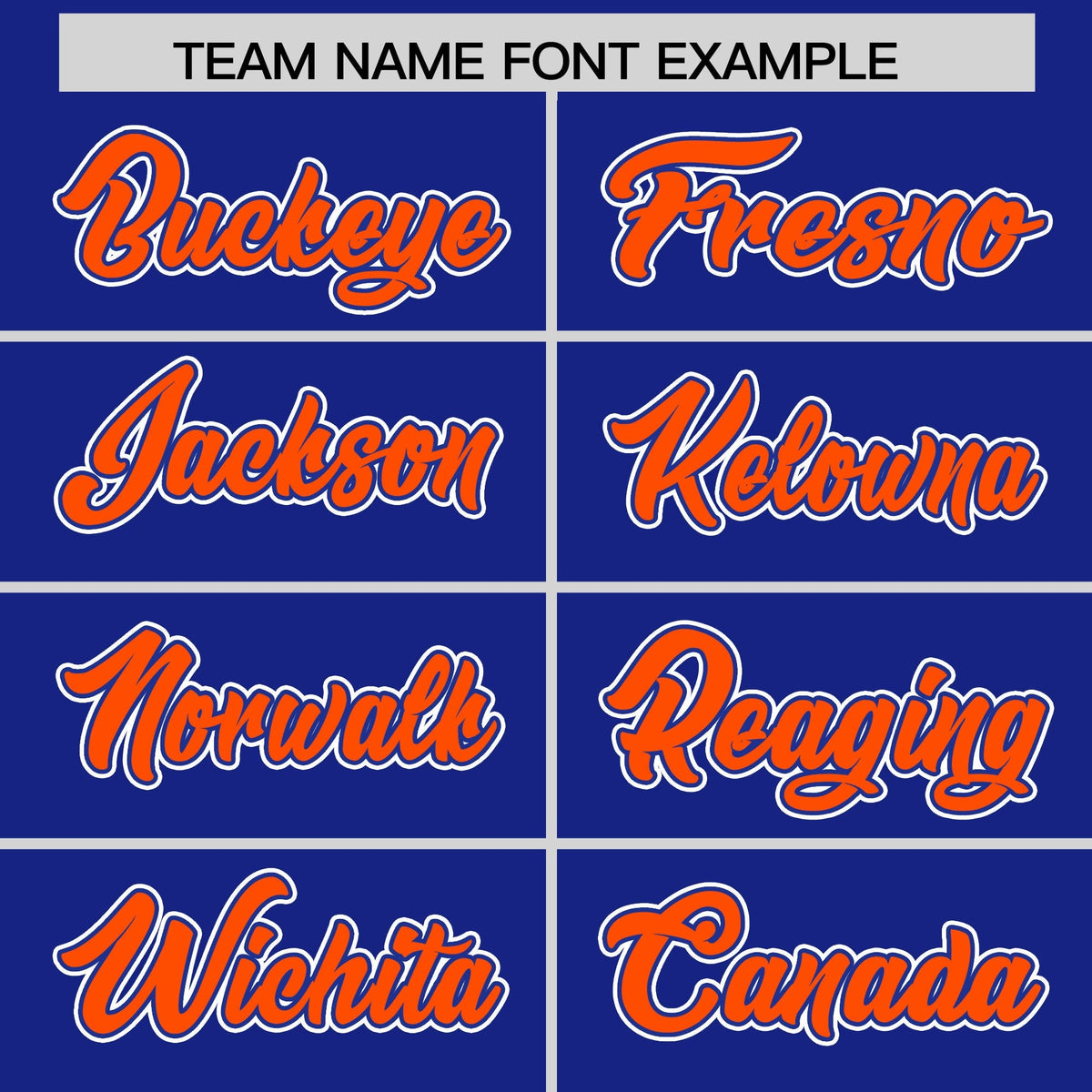 Custom Royal Blue Orange White Star Series Personalization Lace-Up Neck Hockey Jersey| KXKSHOP