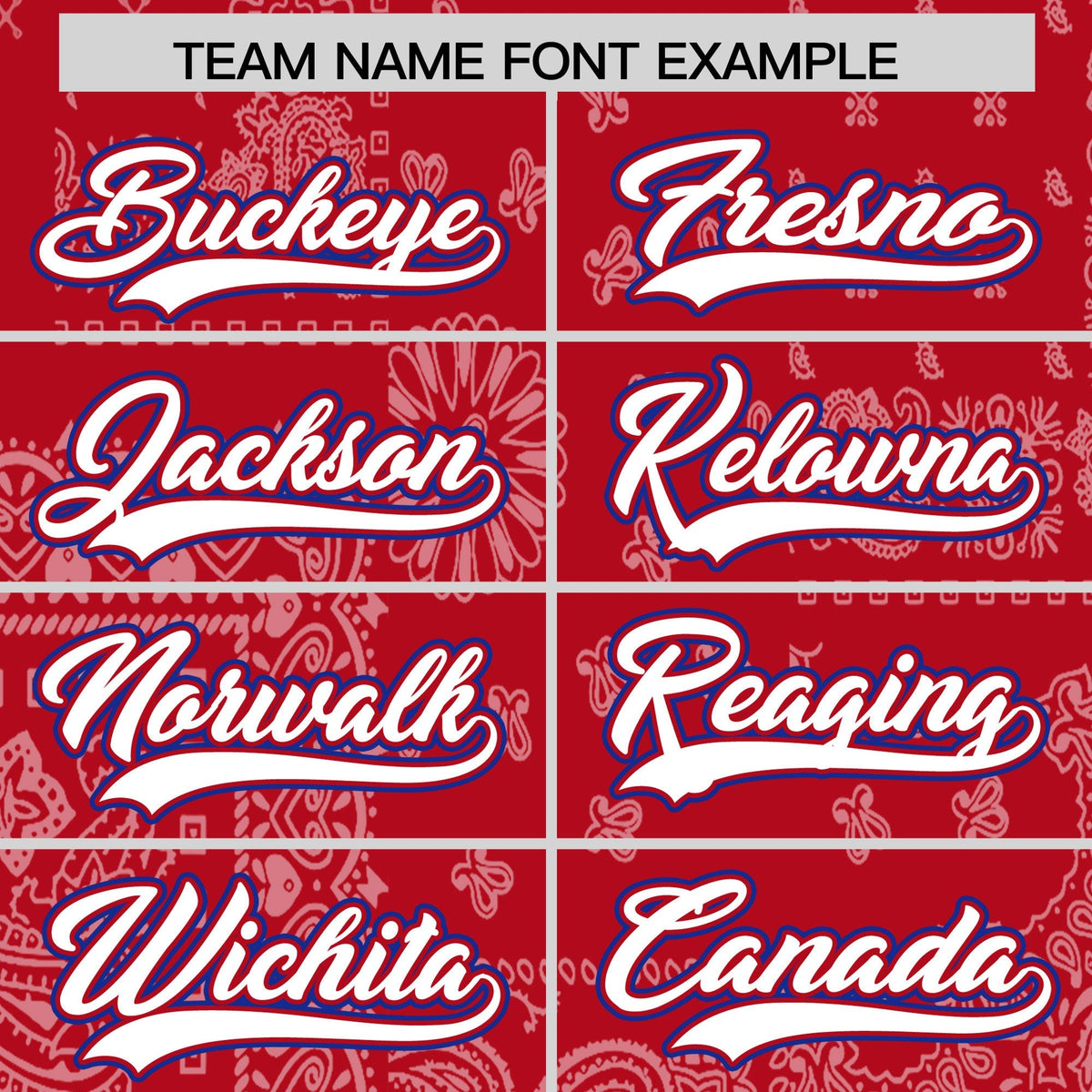 Custom Royal White Red Cashew Flower Graffiti Pattern V-Neck Hockey Jersey| KXKSHOP