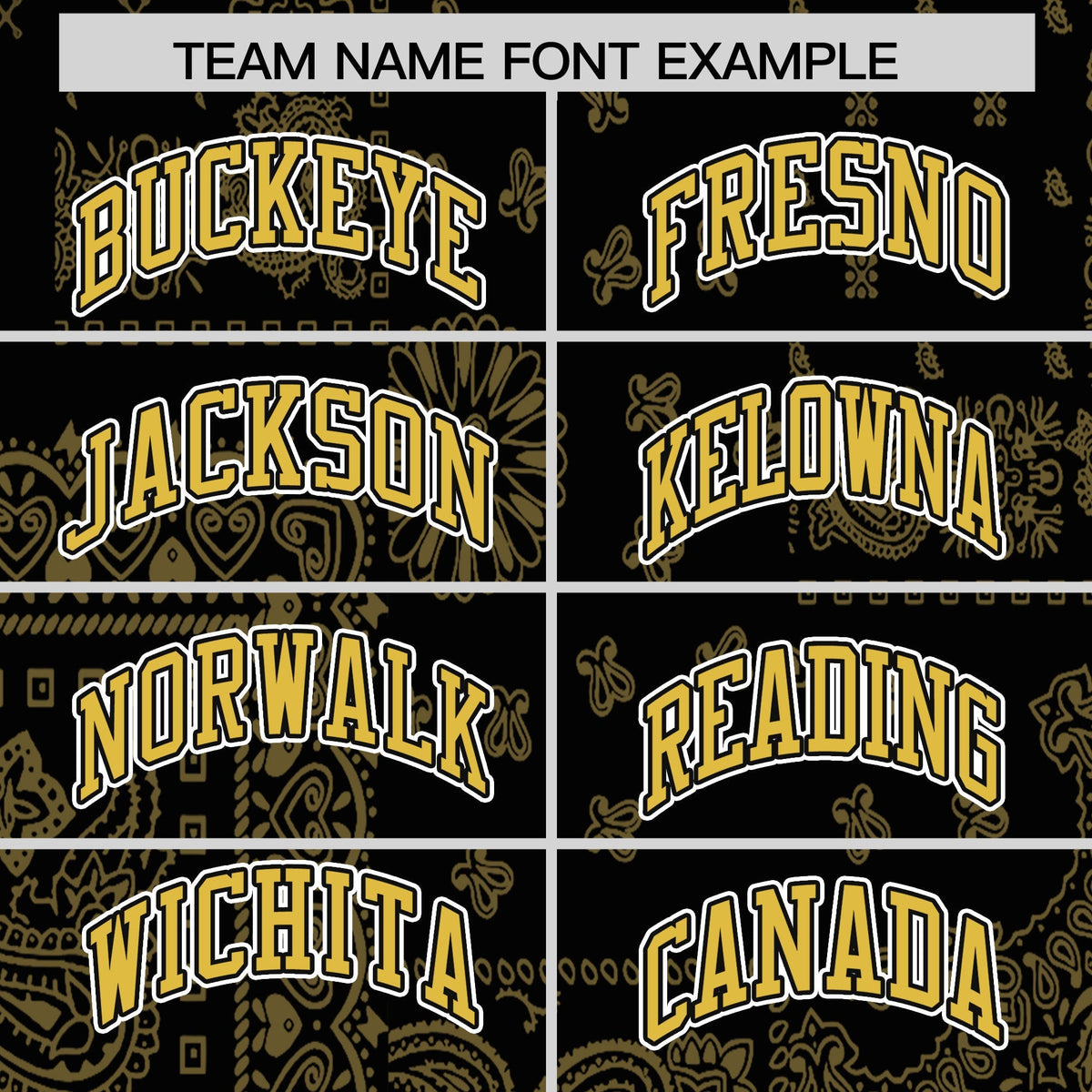 Custom Old Gold Black White Cashew Flower Graffiti Pattern V-Neck Hockey Jersey| KXKSHOP