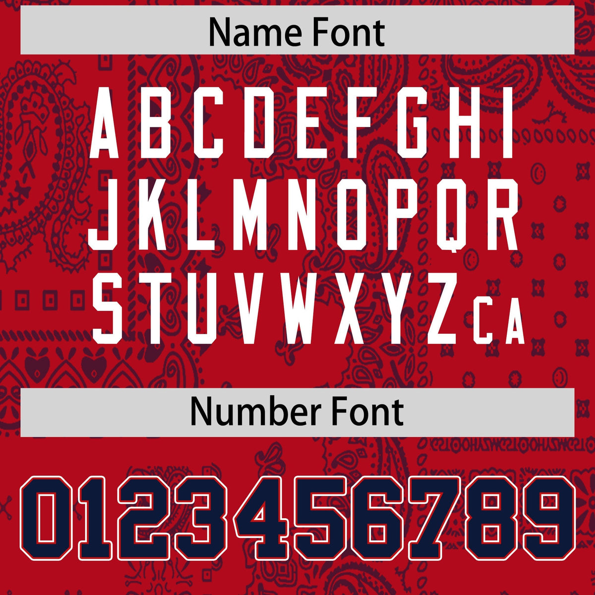 Custom Navy Red White Cashew Flower Graffiti Pattern V-Neck Hockey Jersey| KXKSHOP