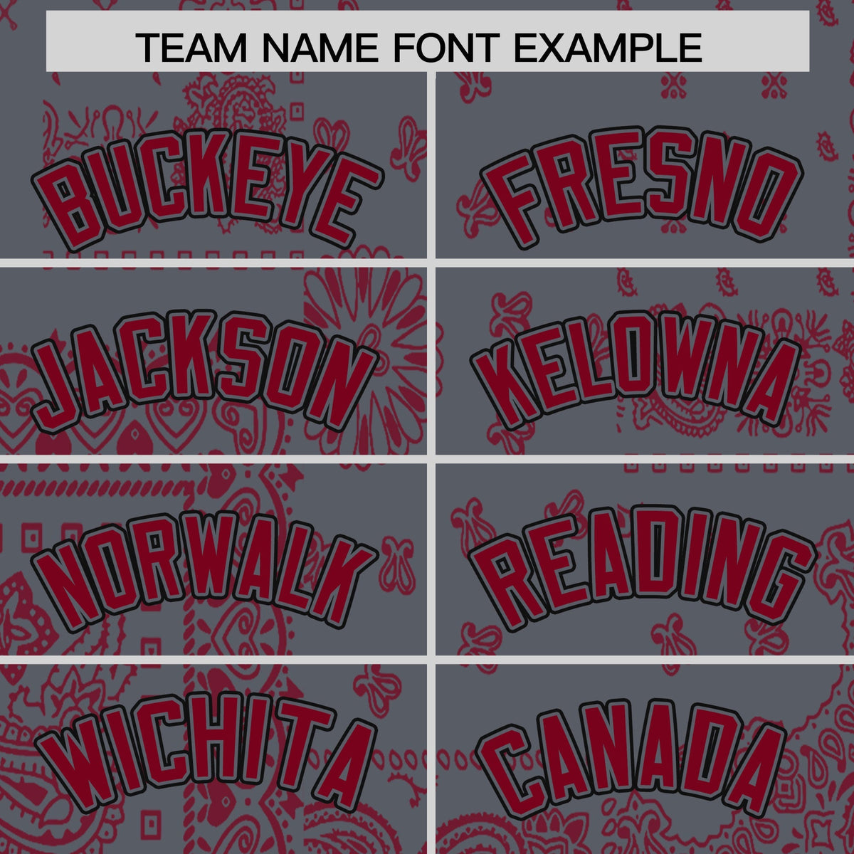 Custom Red Dark Gray White Cashew Flower Graffiti Pattern V-Neck Hockey Jersey| KXKSHOP