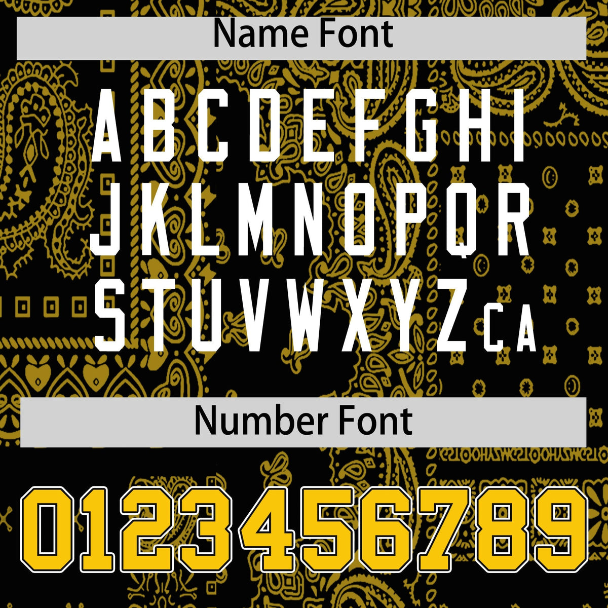 Custom Gold White Black Cashew Flower Graffiti Pattern V-Neck Hockey Jersey| KXKSHOP