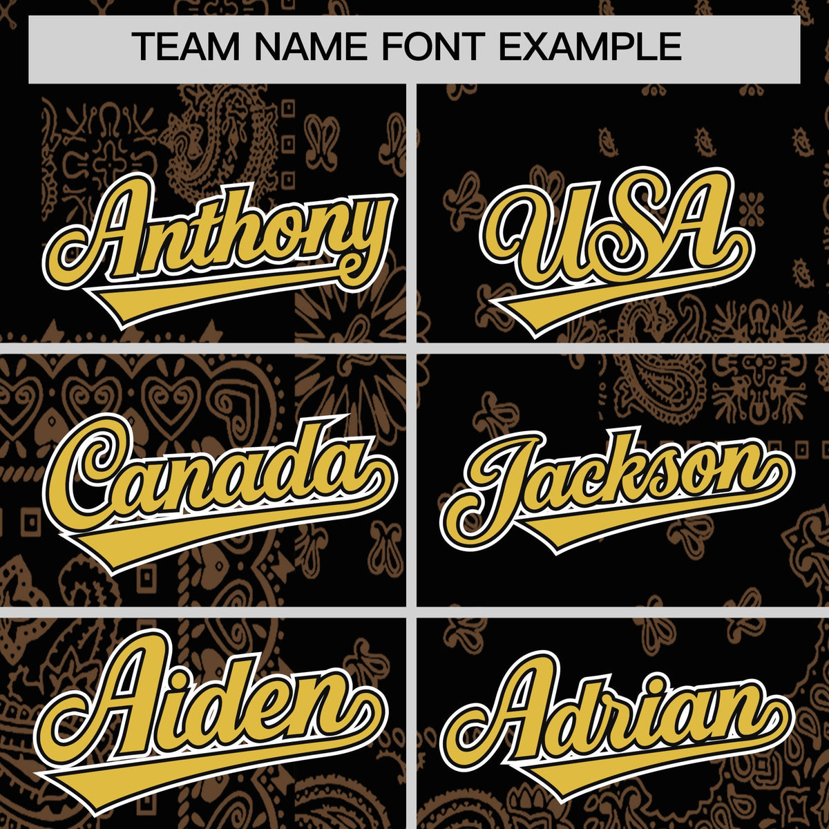 Custom Light Brown Black White Cashew Flower Graffiti Pattern V-Neck Hockey Jersey| KXKSHOP