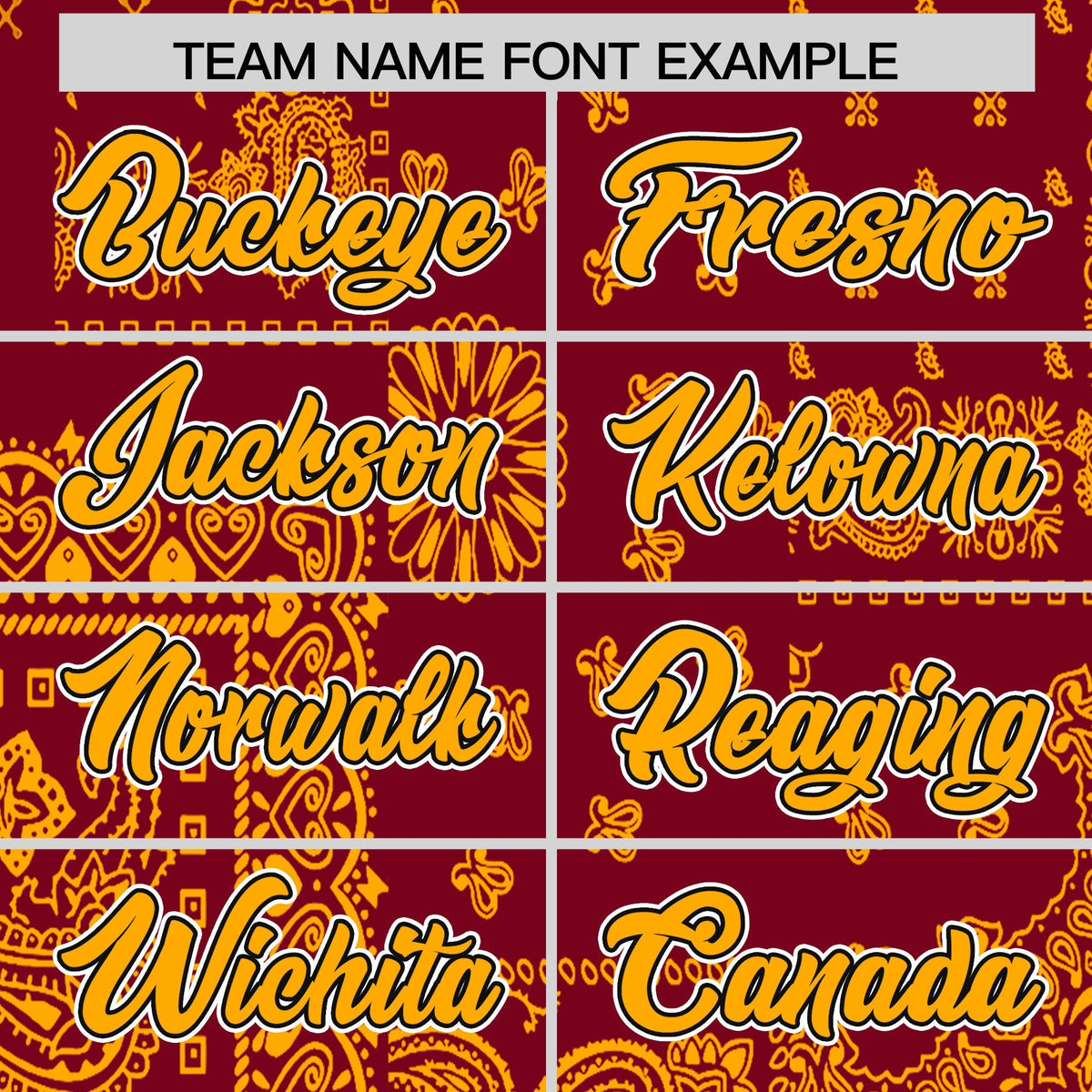 Custom Yellow Crimson White Cashew Flower Graffiti Pattern V-Neck Hockey Jersey| KXKSHOP