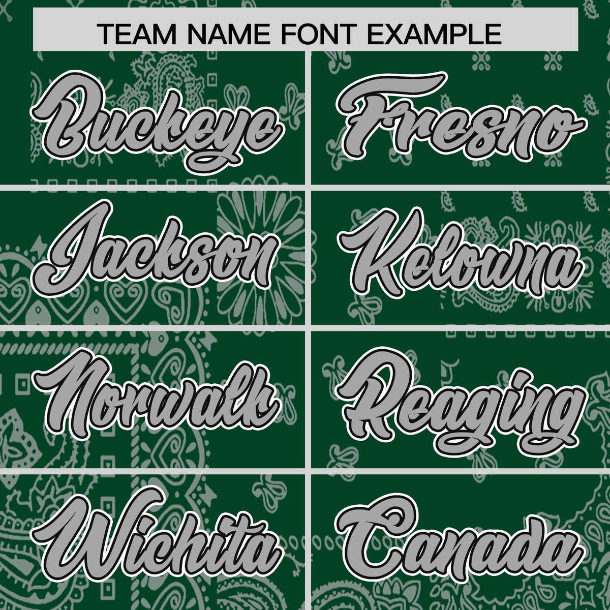 Custom Black Green White Cashew Flower Graffiti Pattern V-Neck Hockey Jersey| KXKSHOP