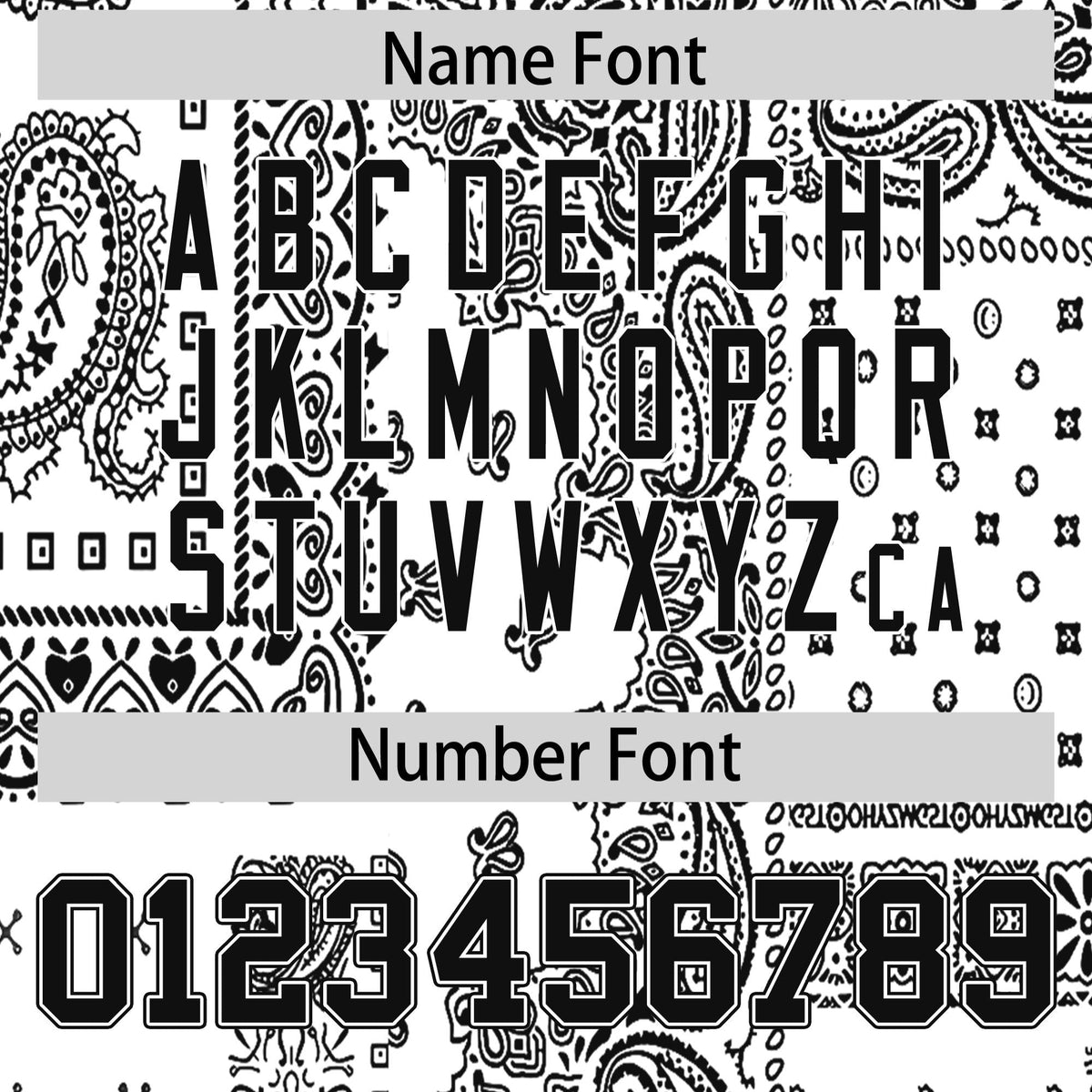 Custom Black White Cashew Flower Graffiti Pattern V-Neck Hockey Jersey| KXKSHOP