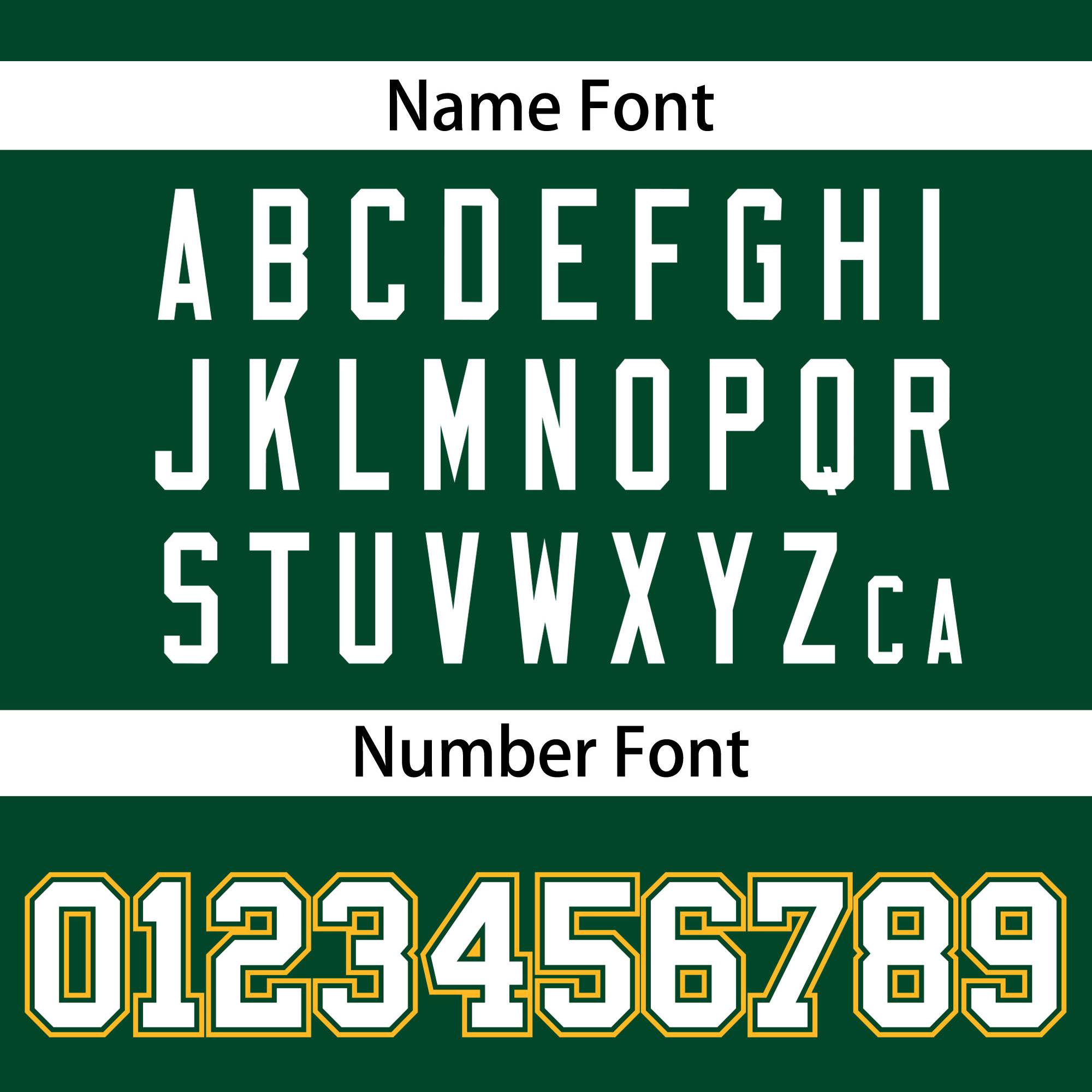 Custom Green Gold White Personalized Classic Lace-Up Neck Hockey Jersey | KXKSHOP