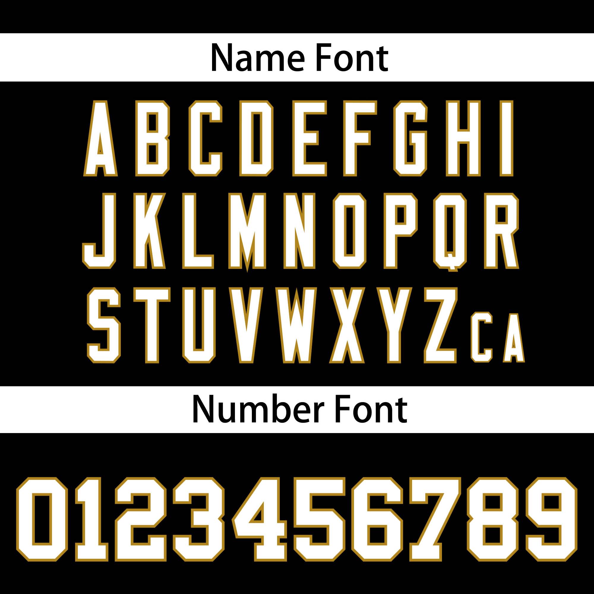 Custom Black Old Gold White Personalized Classic Lace-Up Neck Hockey Jersey | KXKSHOP